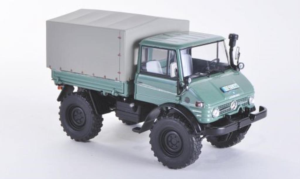 Mercedes Unimog 1/32 Weise 406 (U84) mit Ganzstahl-Fahrerhaus und Plane modelauto