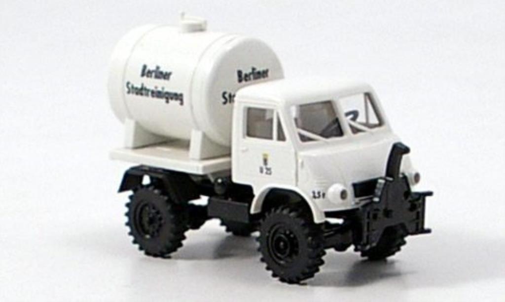 Mercedes Unimog 1/87 Brekina U 402 BSR mit Tank modelauto