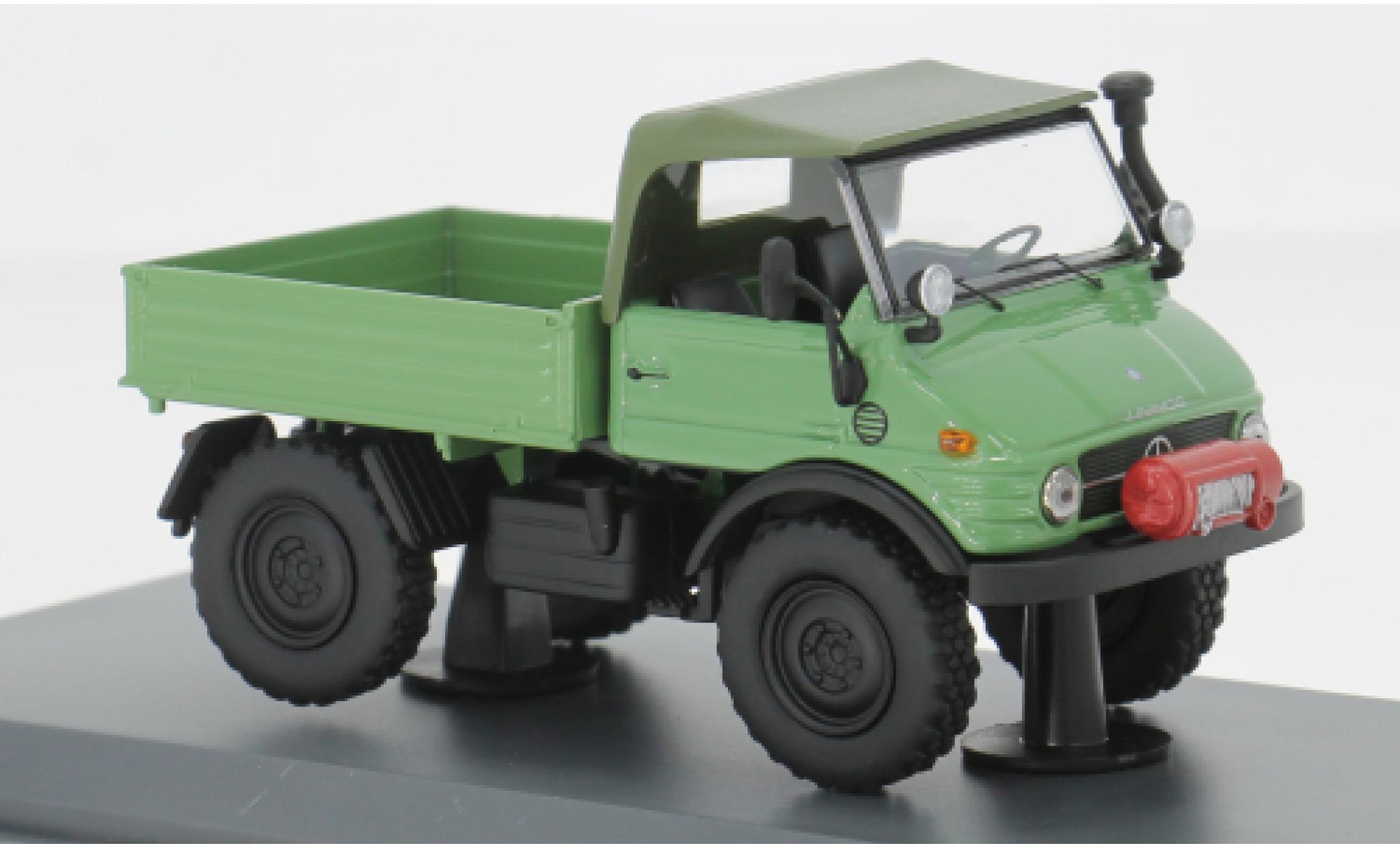 Mercedes Unimog 1/43 Schuco U406 groen 1:43 modelauto