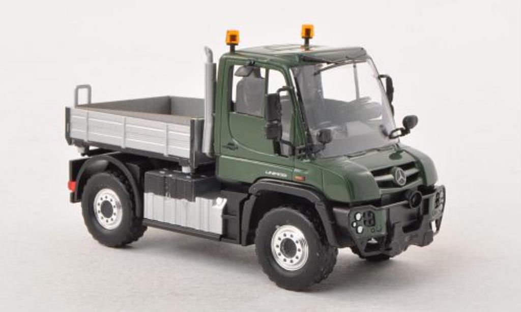 Mercedes Unimog 1/87 Busch U430 Pritsche grun modelauto