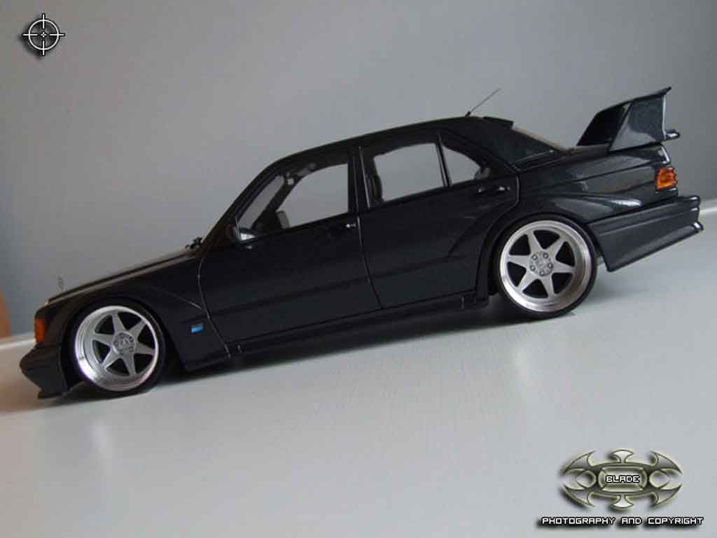 Mercedes 190 Evo 1/18 Autoart Evo 2.5 16 evolution 2 jantes bords larges modelauto