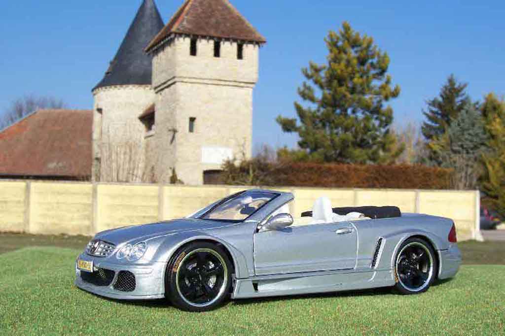 Mercedes Classe CL AMG DTM cabriolet K street grijs 1/18 Maisto