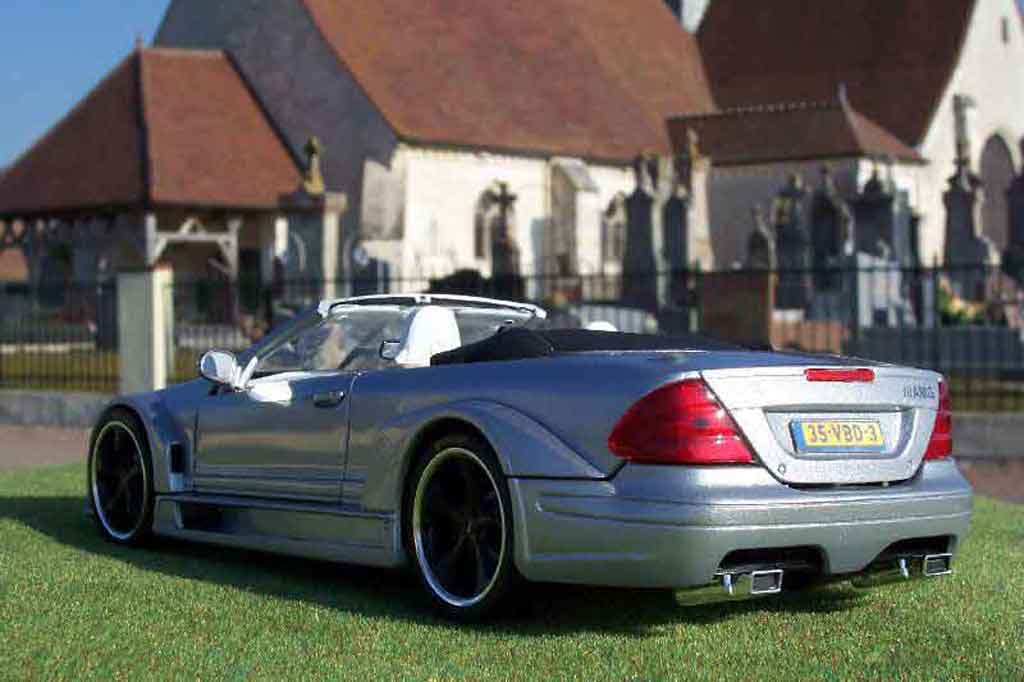 Mercedes Classe CL AMG DTM cabriolet K street grijs 1/18 Maisto