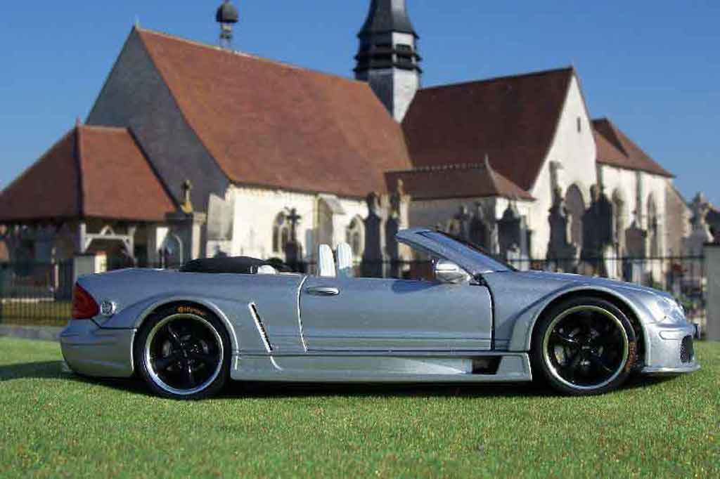 Mercedes Classe CL AMG DTM cabriolet K street grijs 1/18 Maisto