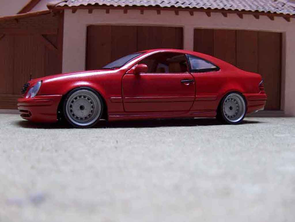 Mercedes Classe CL AMG K german look rood candy 1/18 Anson