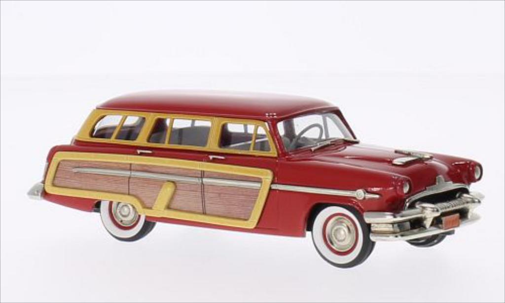 Mercury Monterey 1/43 Brooklin Station Wagon rood/Holzoptik 1954 modelauto