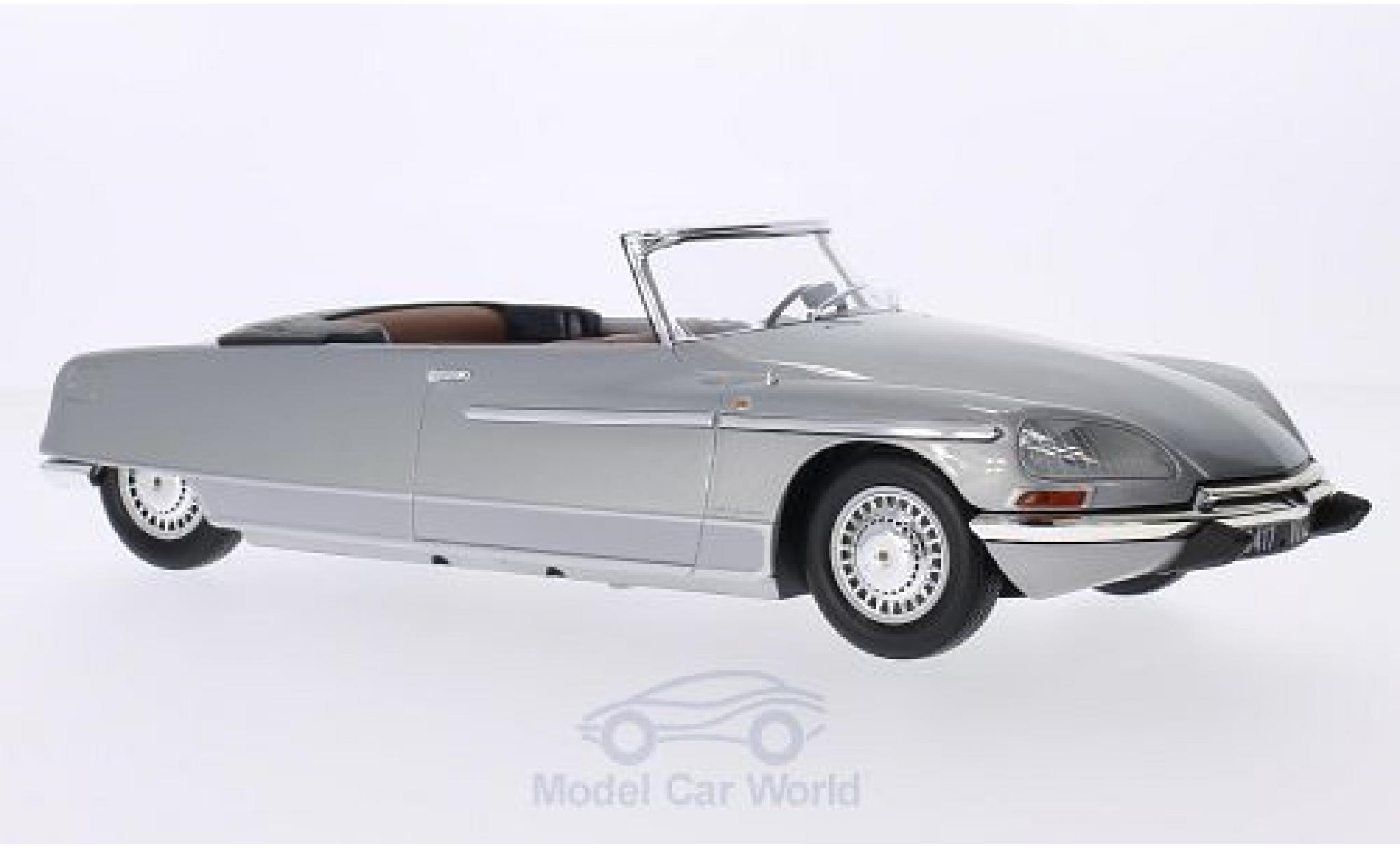 Citroen DS 21 1/18 Metal 18 21 Chapron Palm Beach grijs 1968 mit Beleuchtung modelauto