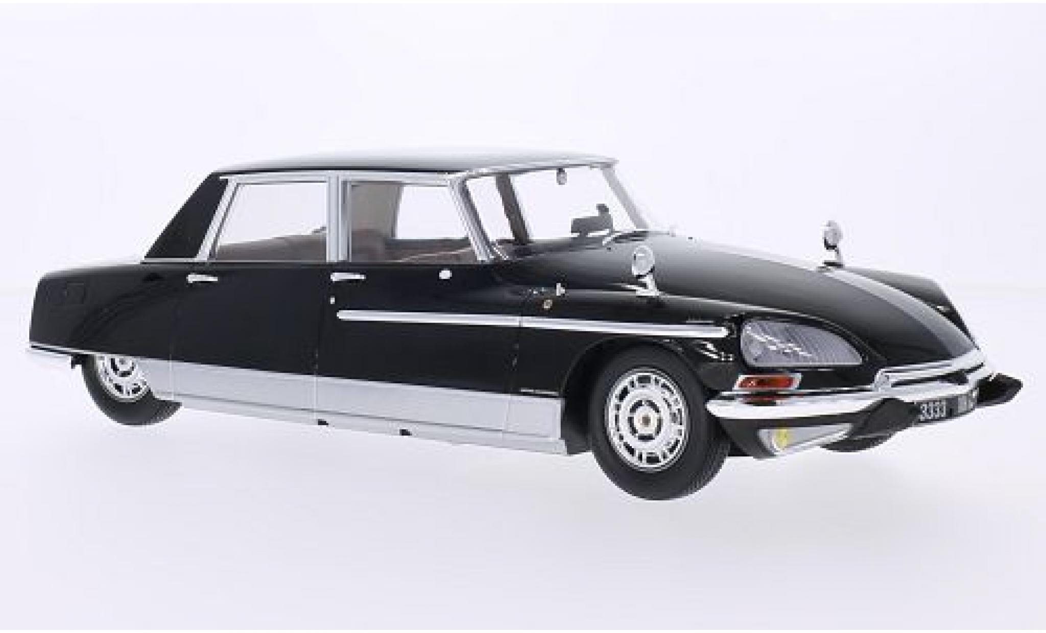 Citroen DS 1/18 Metal 18 21 Henri Chapron Lorraine zwart 1969 avec Beleuchtung (Batterien nicht enthalten) modelauto