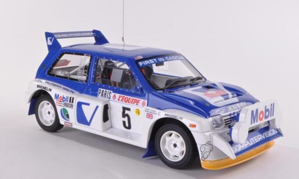 MG Metro 1/18 Ottomobile 6R4 No.5 Computervision T.Pond/R.Arthur Rally Monte Carlo 1986 modelauto