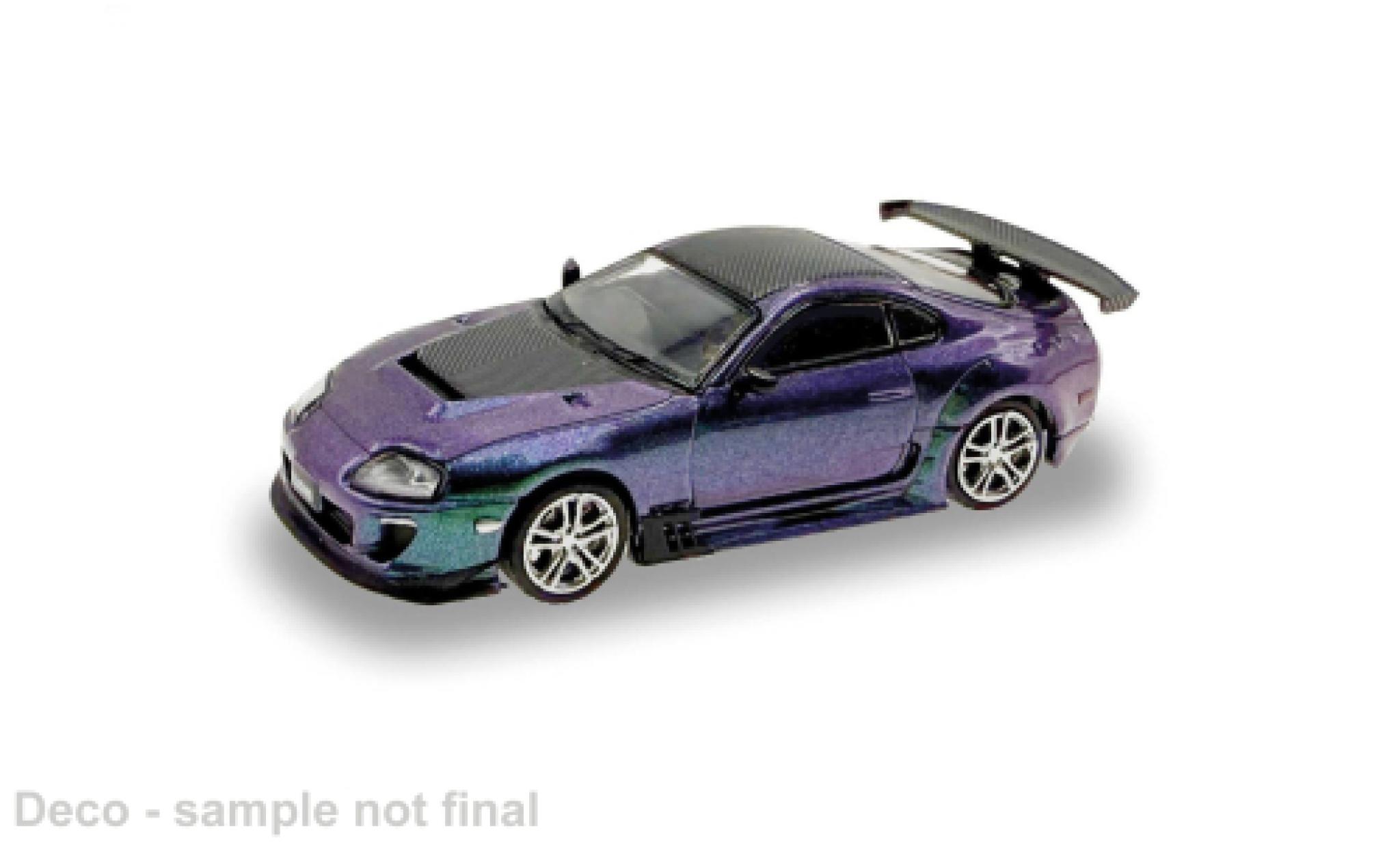 Toyota Supra 1/87 Micro City 87 paars 1993 1:87 modelauto