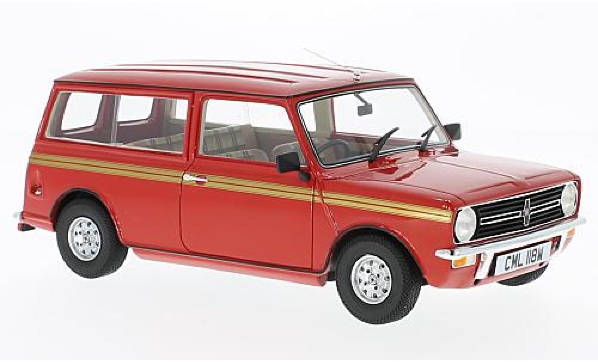Mini Clubman 1/18 Cult Scale Models Estate rood Cult Scale Mo 1:18 modelauto