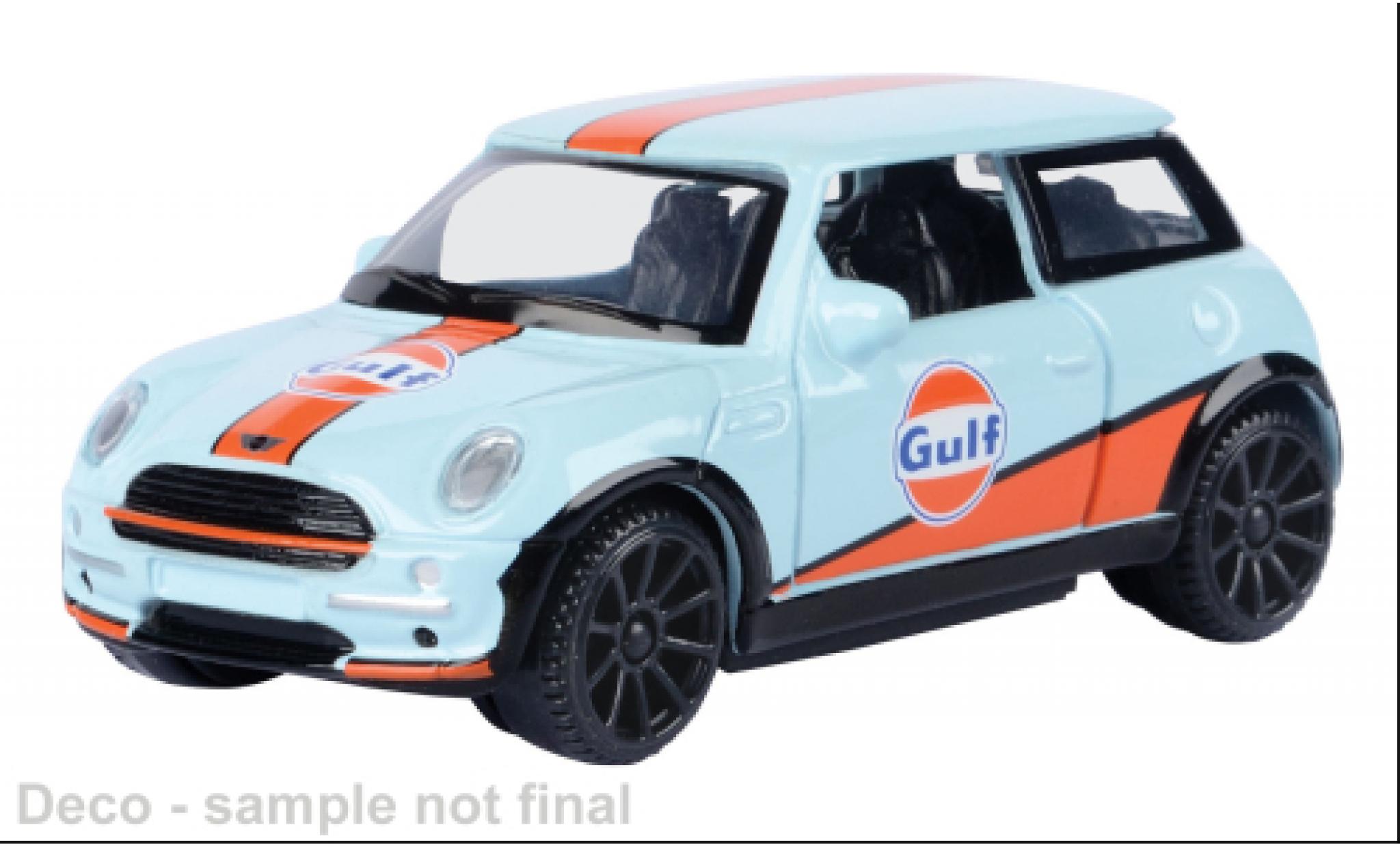 Mini Cooper 1/43 Motormax Gulf 1:43 modelauto