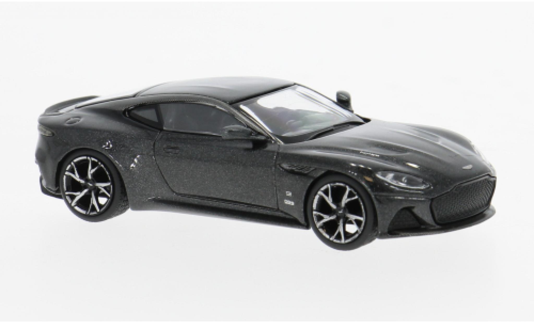 Aston Martin DBS 1/64 Mini GT 007 Edition zwart 1:64 modelauto