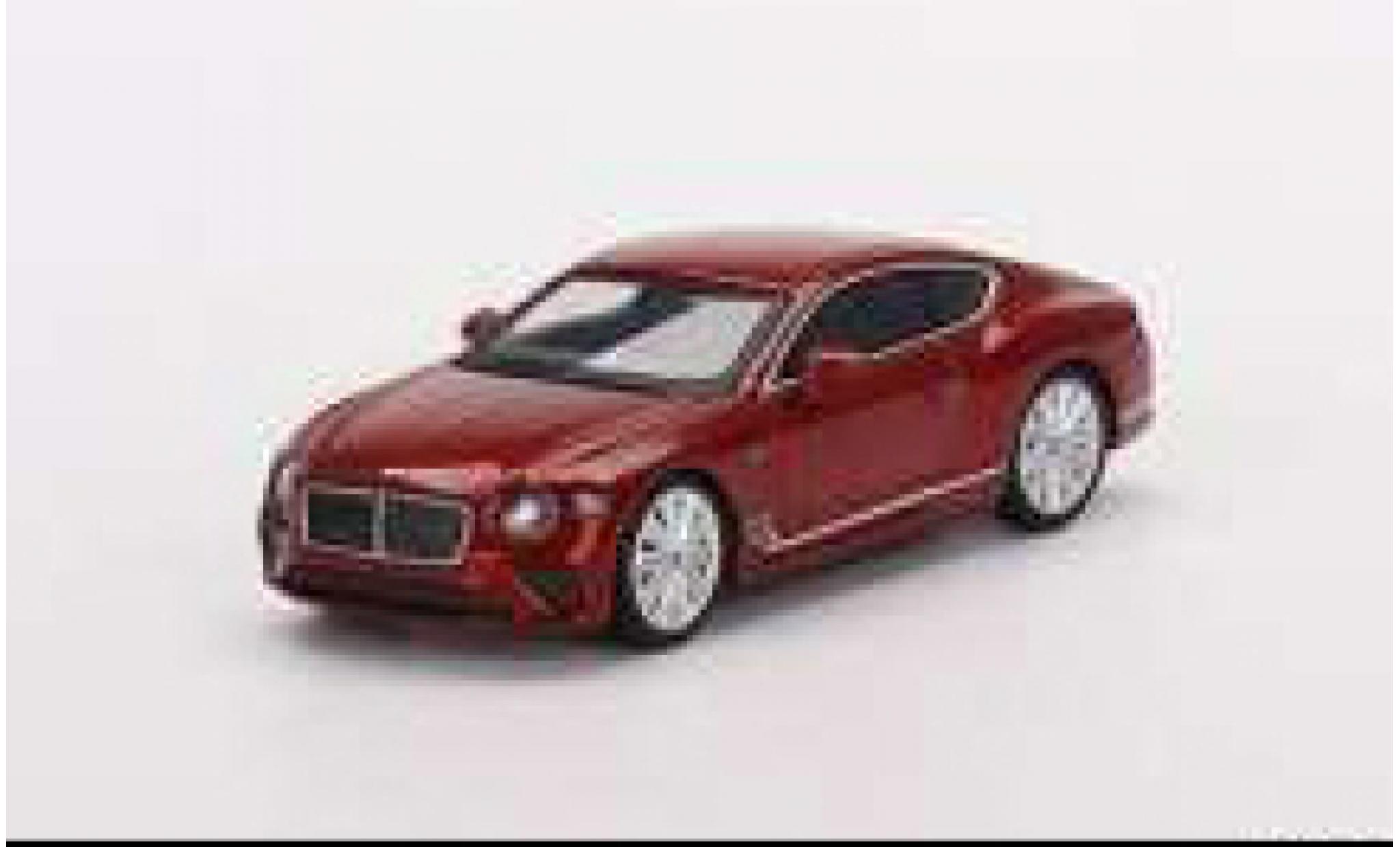 Bentley Continental 1/64 Mini GT GT Speed rood 2022 1:64 modelauto