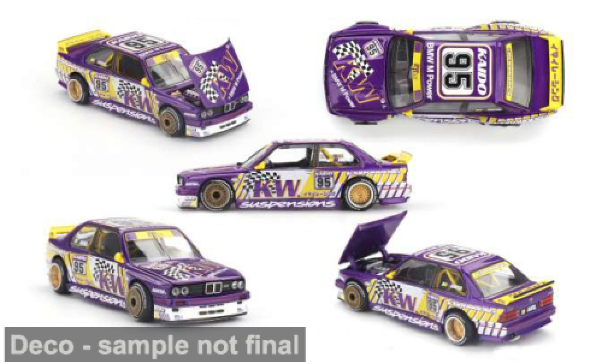 Bmw M3 1/64 Mini GT (E30) 1989 Kaido KW 1:64 modelauto