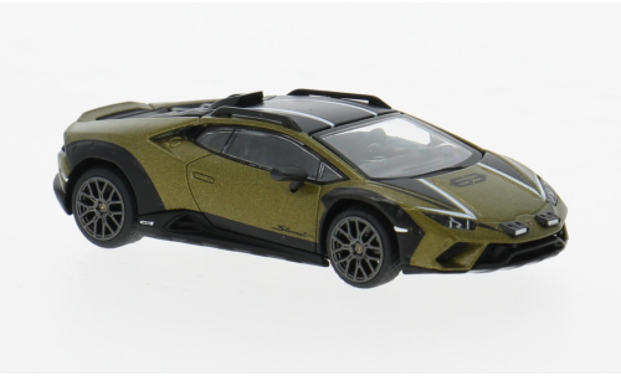 Lamborghini Huracan 1/64 Mini GT Sterrato bruin 1:64 modelauto