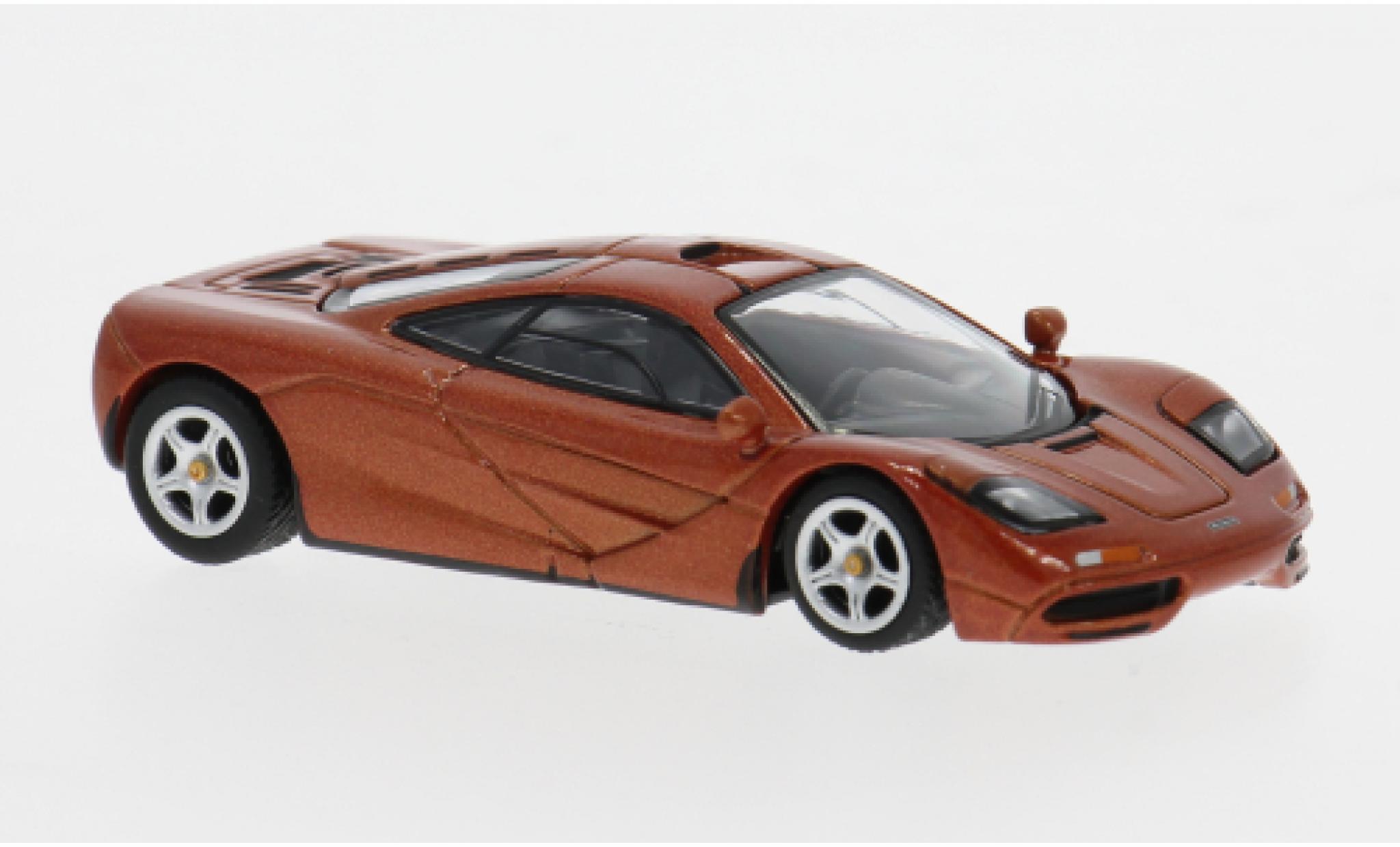 McLaren F1 1/64 Mini GT oranje 1:64 modelauto