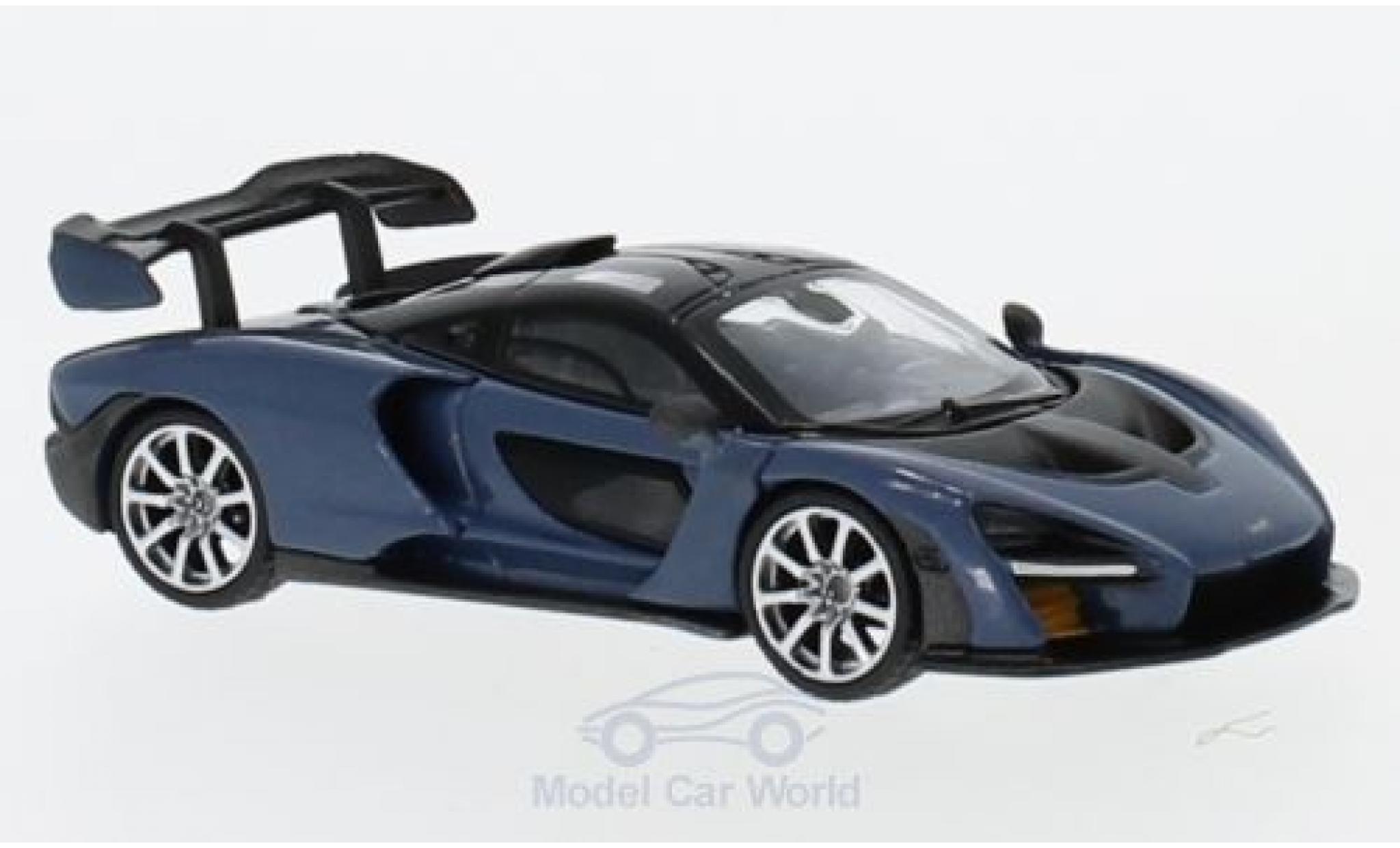 McLaren Senna 1/18 Mini GT grijs modelauto