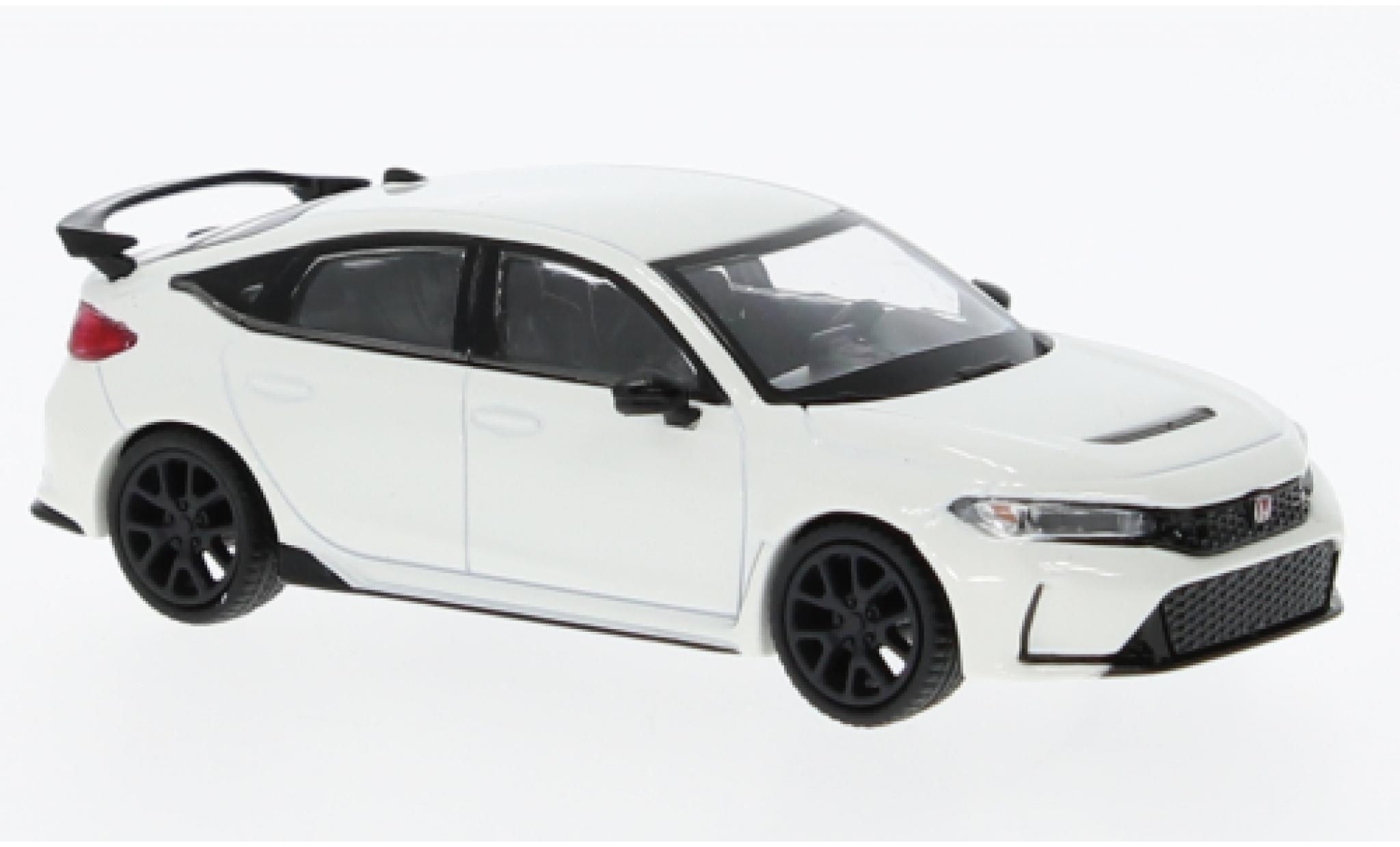 Honda Civic 1/64 Mini GT Type R wit 2023 modelauto