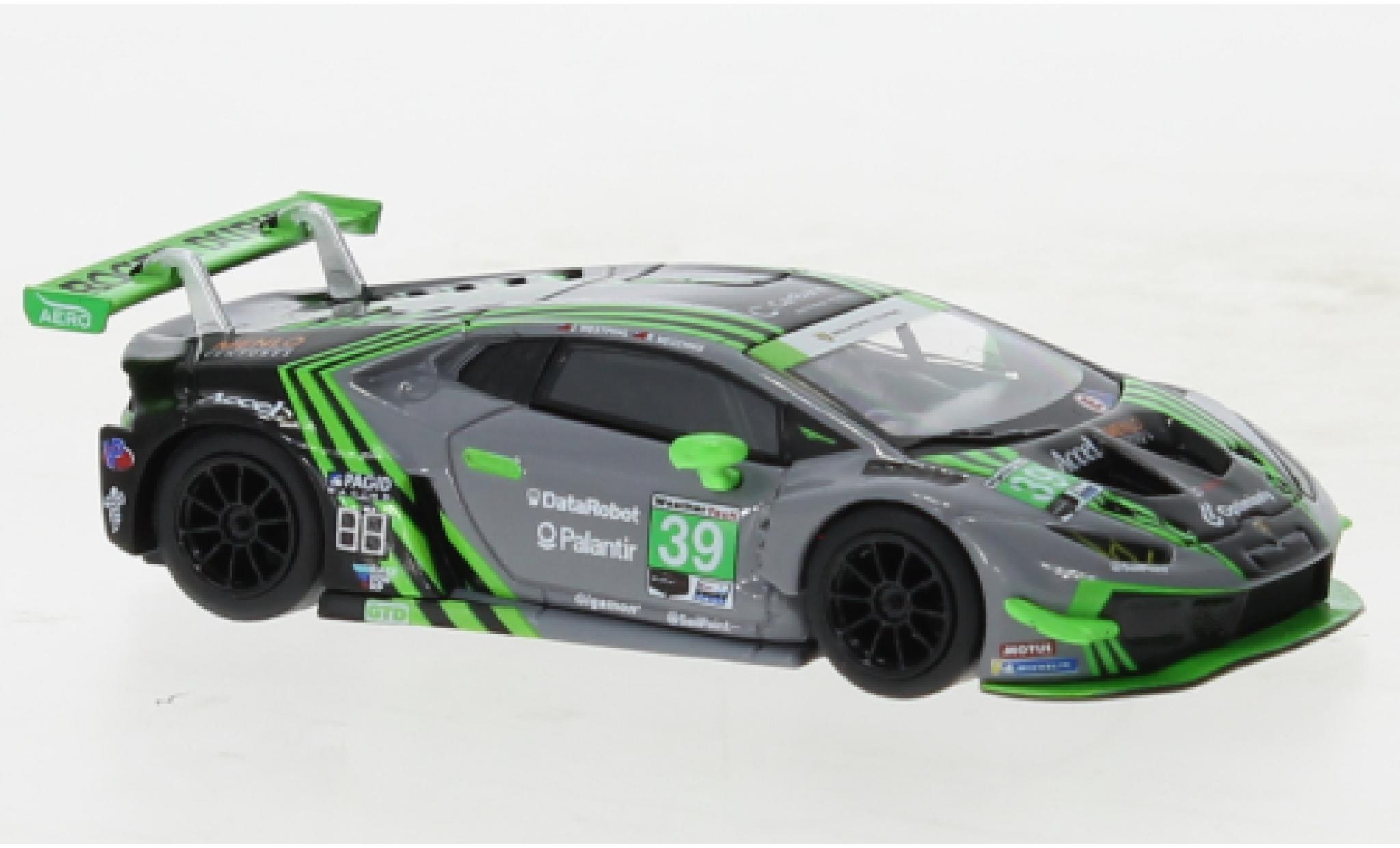 Lamborghini Huracan 1/64 Mini GT GT3 Evo No.39 IMSA Road Atlanta modelauto