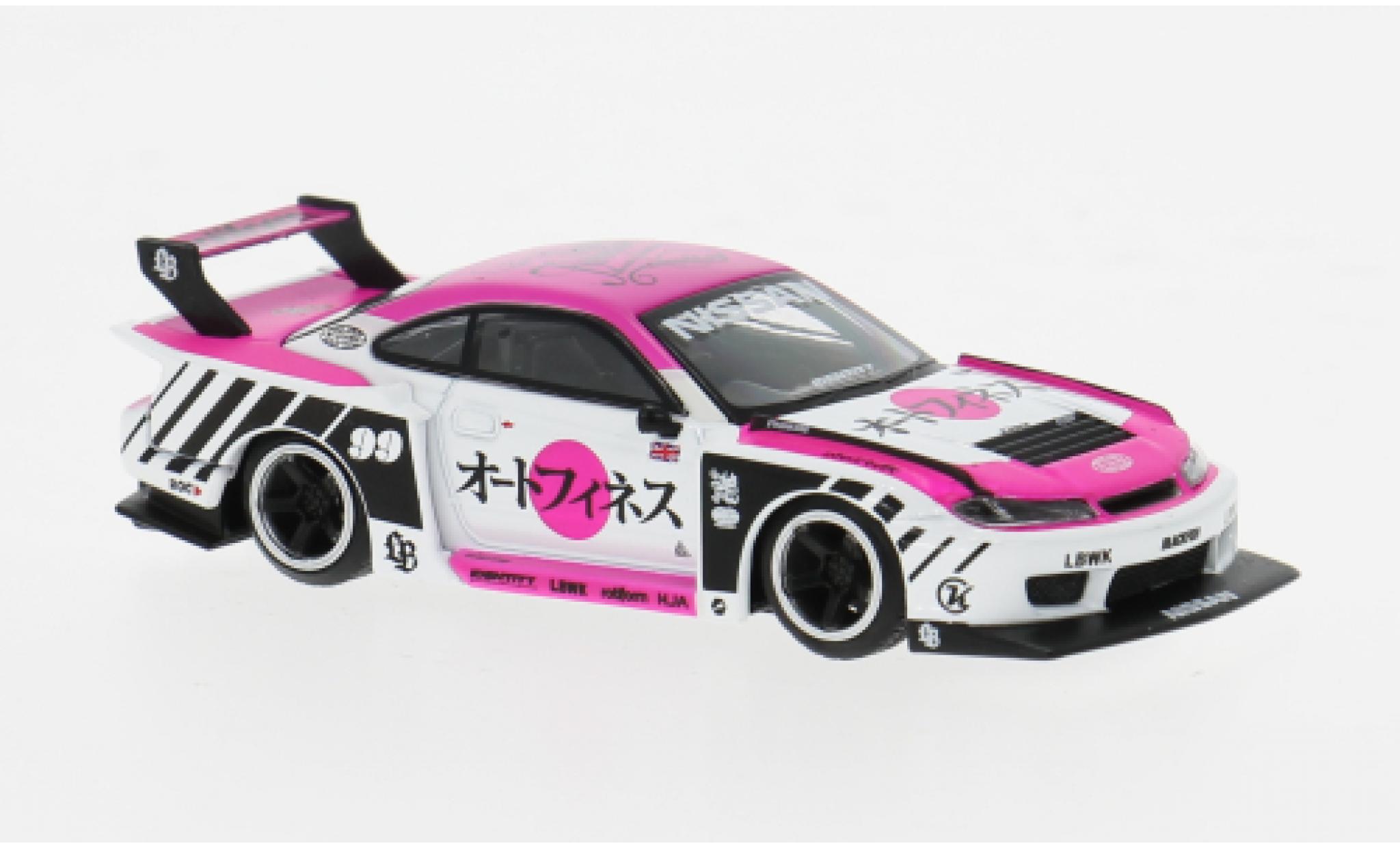 Nissan Silvia 1/64 Mini GT (S15) LB-Super Silhouette 2023 Auto Finesse #99 1:64 modelauto
