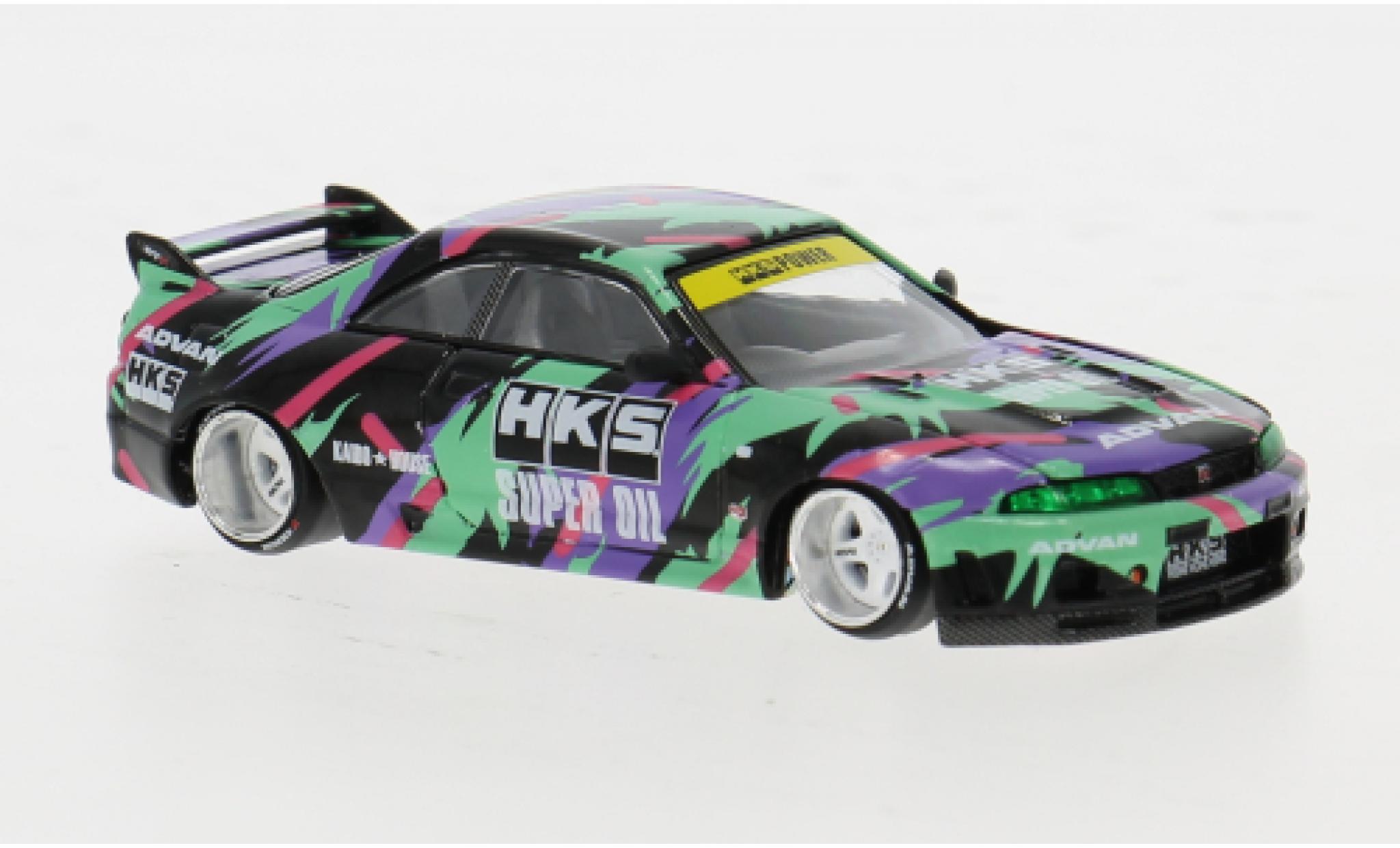 Nissan Skyline 1/64 Mini GT (R33) GT-R Dekor 1995 1:64 modelauto