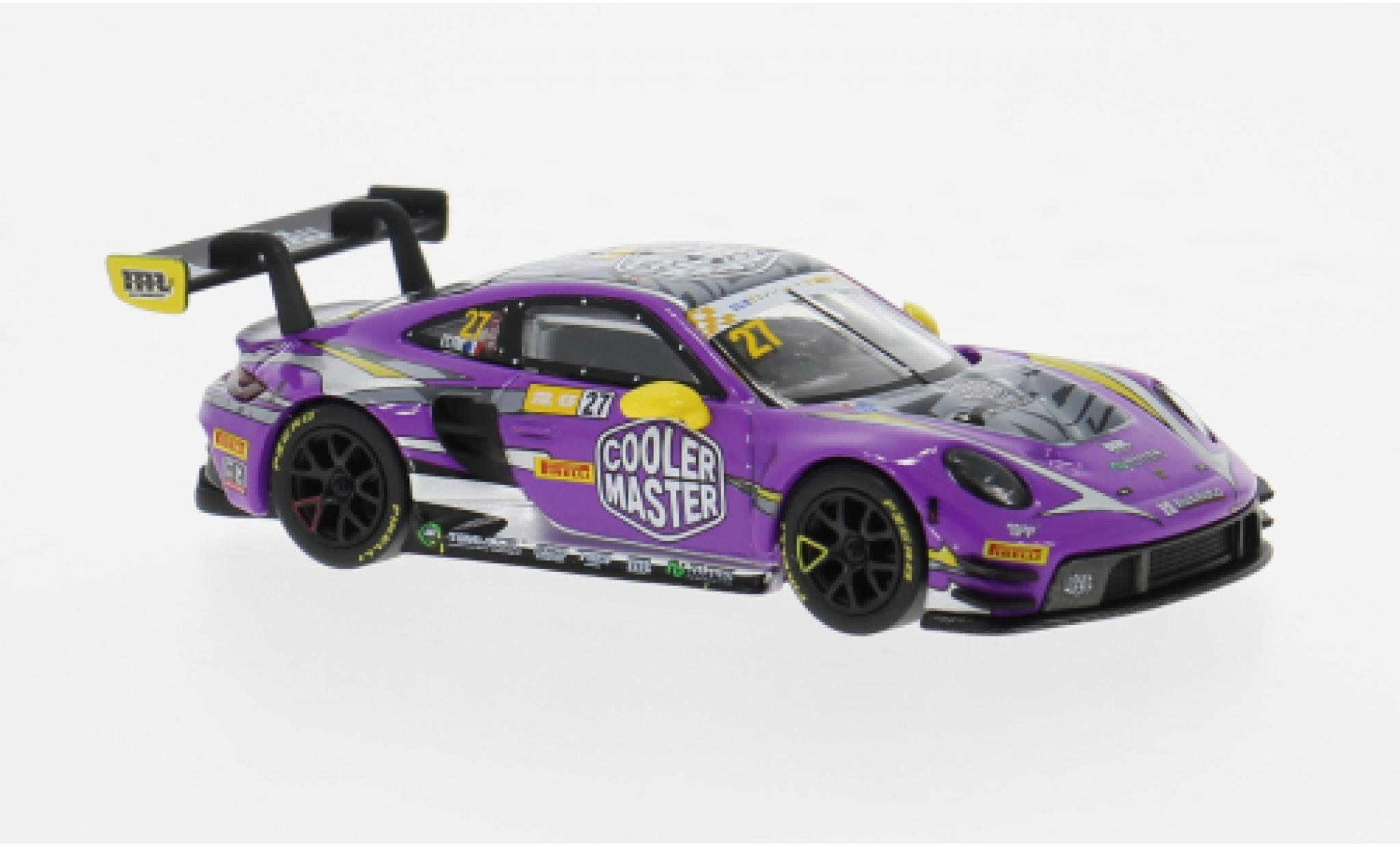 Porsche 911 1/64 Mini GT GT3 R FIA GT World Cup GP Macau 2023 #27 1:64 modelauto