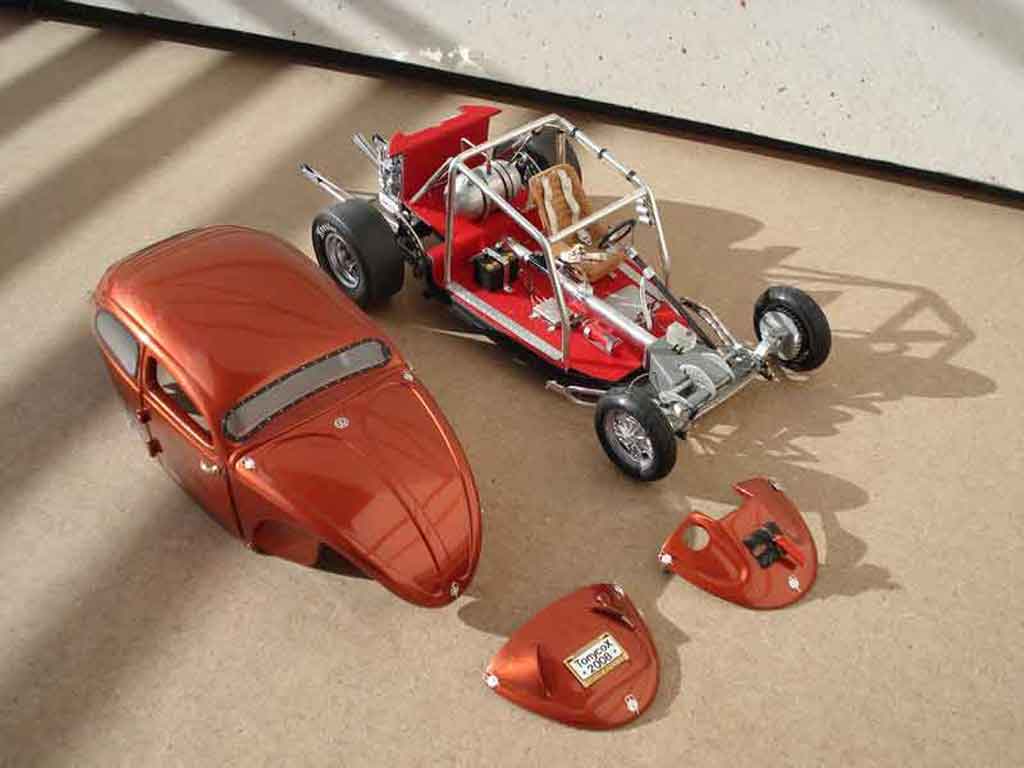 Volkswagen Kafer Hot Rod cox ass kicker 56 1/18 Burago