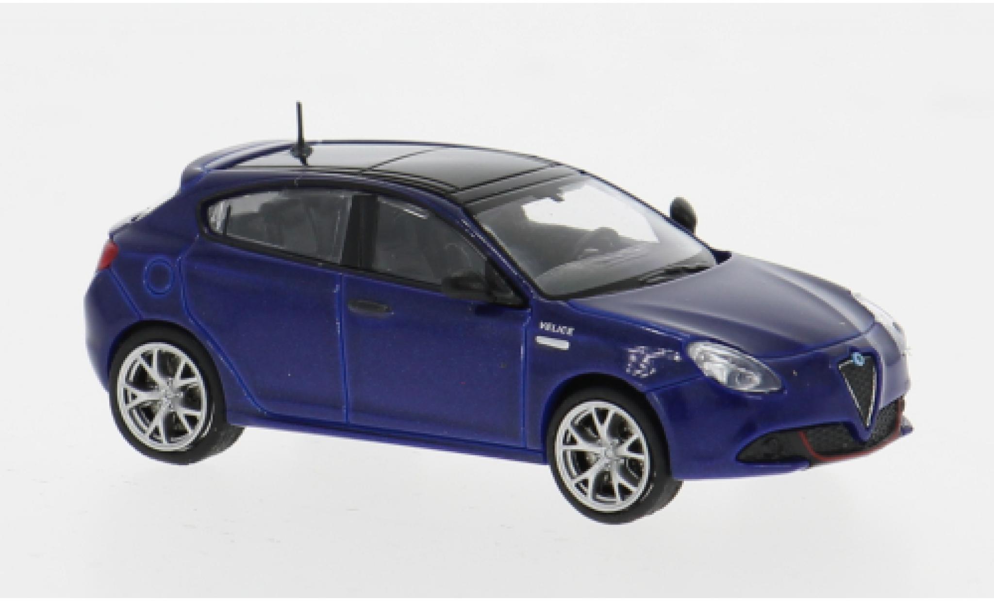 Alfa Romeo Giulietta 1/87 Minichamps Veloce metallic blauw 2017 1:87 modelauto