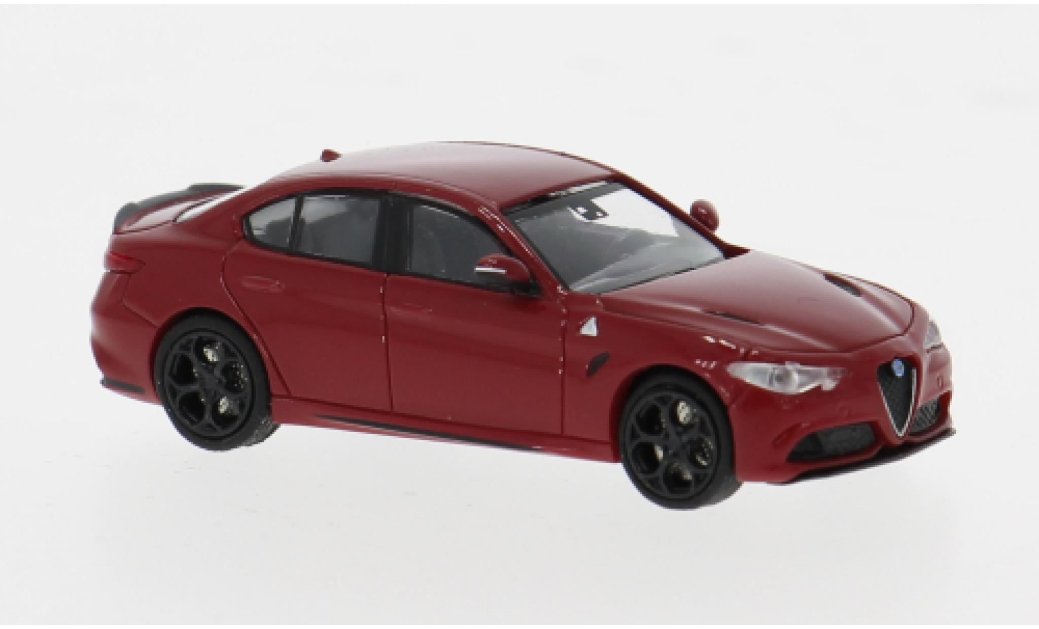 Alfa Romeo Giulietta 1/87 Minichamps Veloce metallic rood 2017 1:87 modelauto
