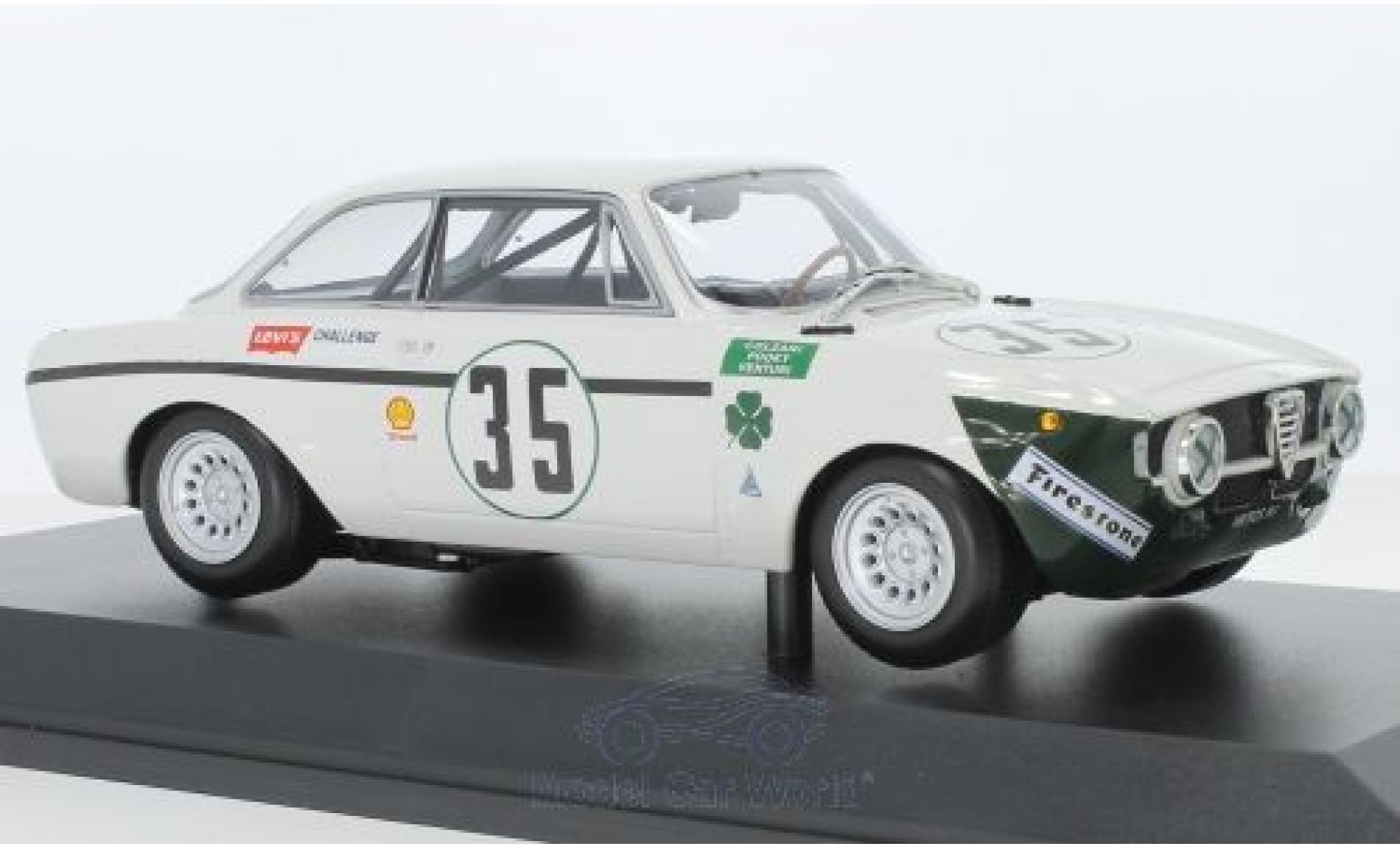 Alfa Romeo GT 1/18 Minichamps A 1300 Junior No.35 Autodelta 4h Jarama 1972 L.Colzani/Pooky/V.Venturi modelauto