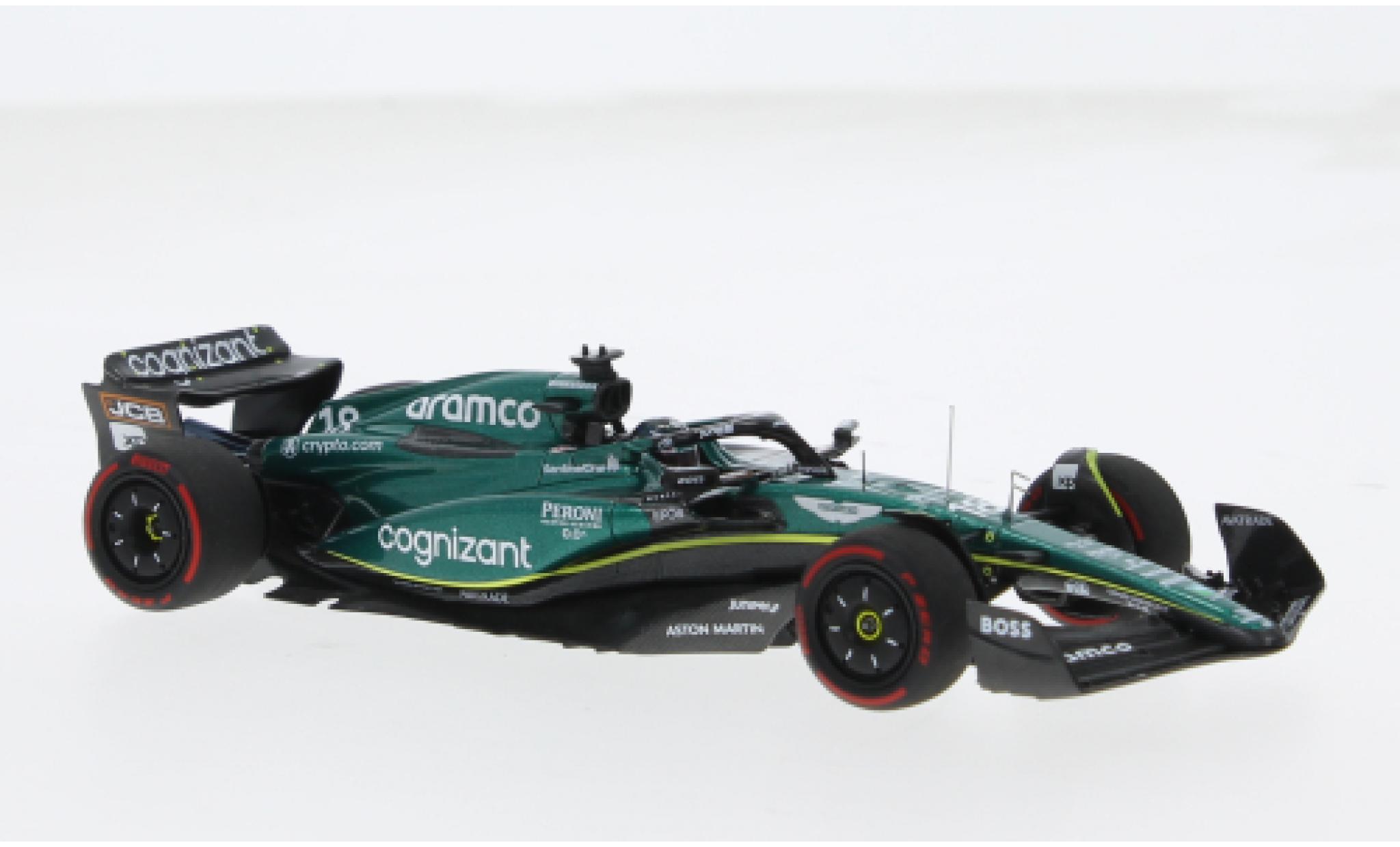 Aston Martin AMR2 1/43 Minichamps 3 No.18 Aramco Cognizant F1 Team Cognizant Formel 1 GP Australien 2023 1:43 modelauto