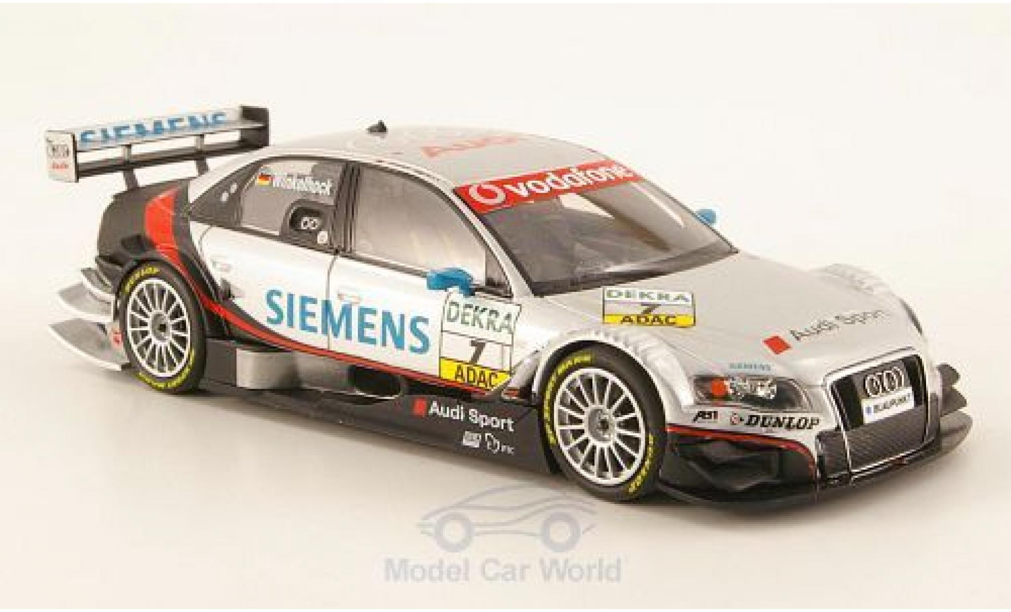 Audi A4 DTM 1/43 Minichamps DTM No.7 Team Abt Siemens DTM 2007 M.Winkelhock modelauto