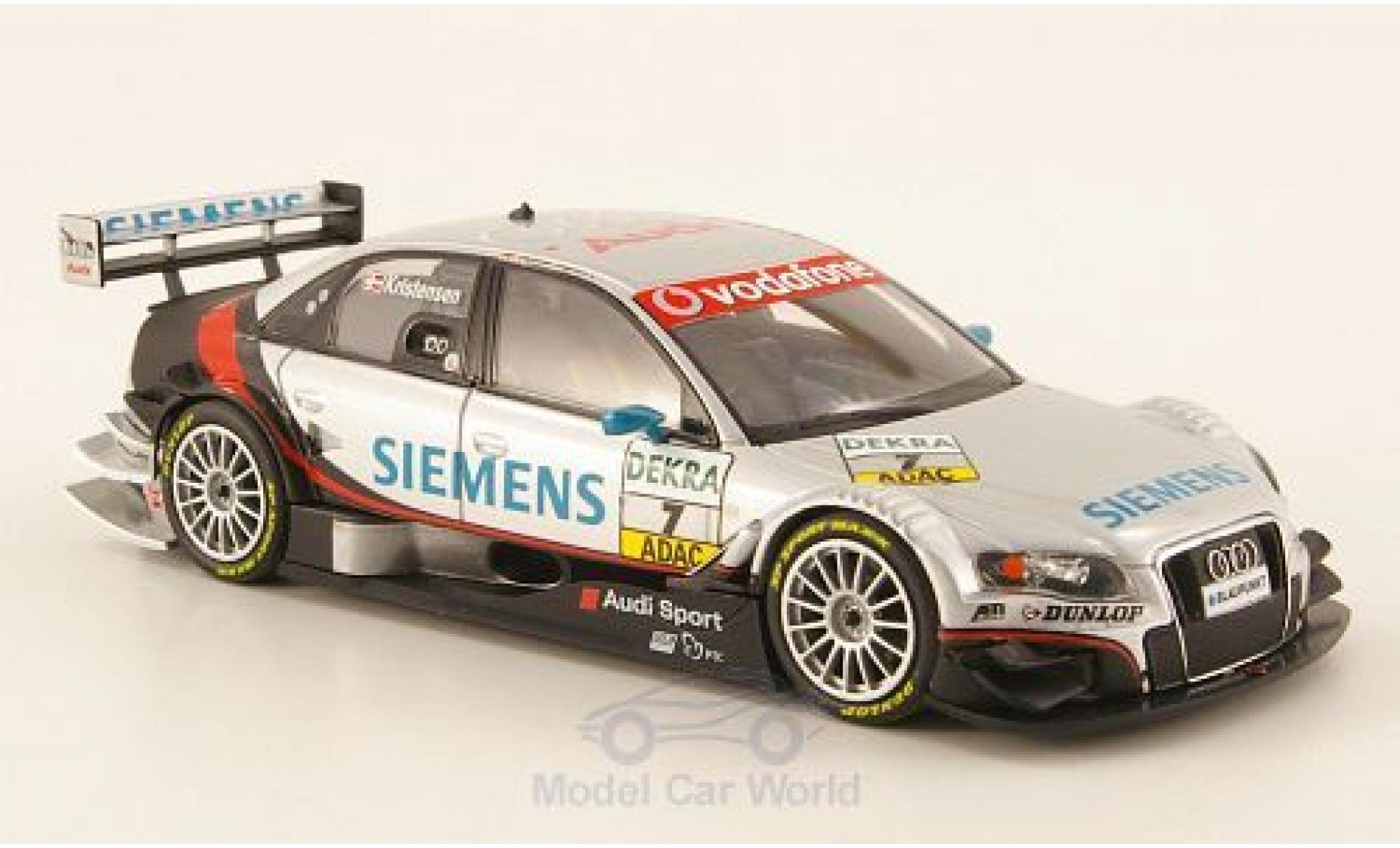 Audi A4 DTM 1/43 Minichamps DTM No.7 Team Abt Siemens DTM 2007 T.Kristensen modelauto