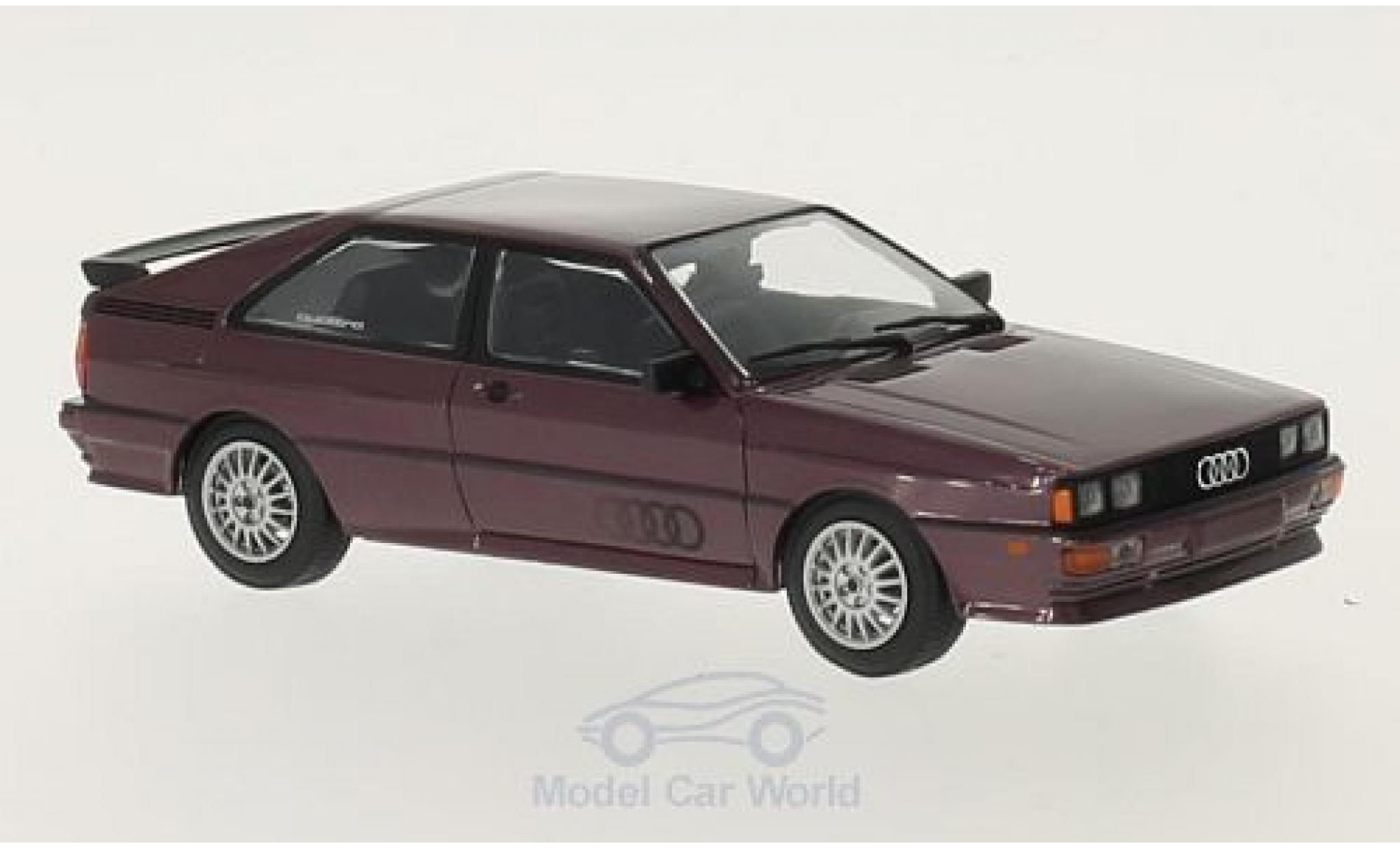 Audi Quattro 1/43 Minichamps quattro metallic lila 1980 modelauto