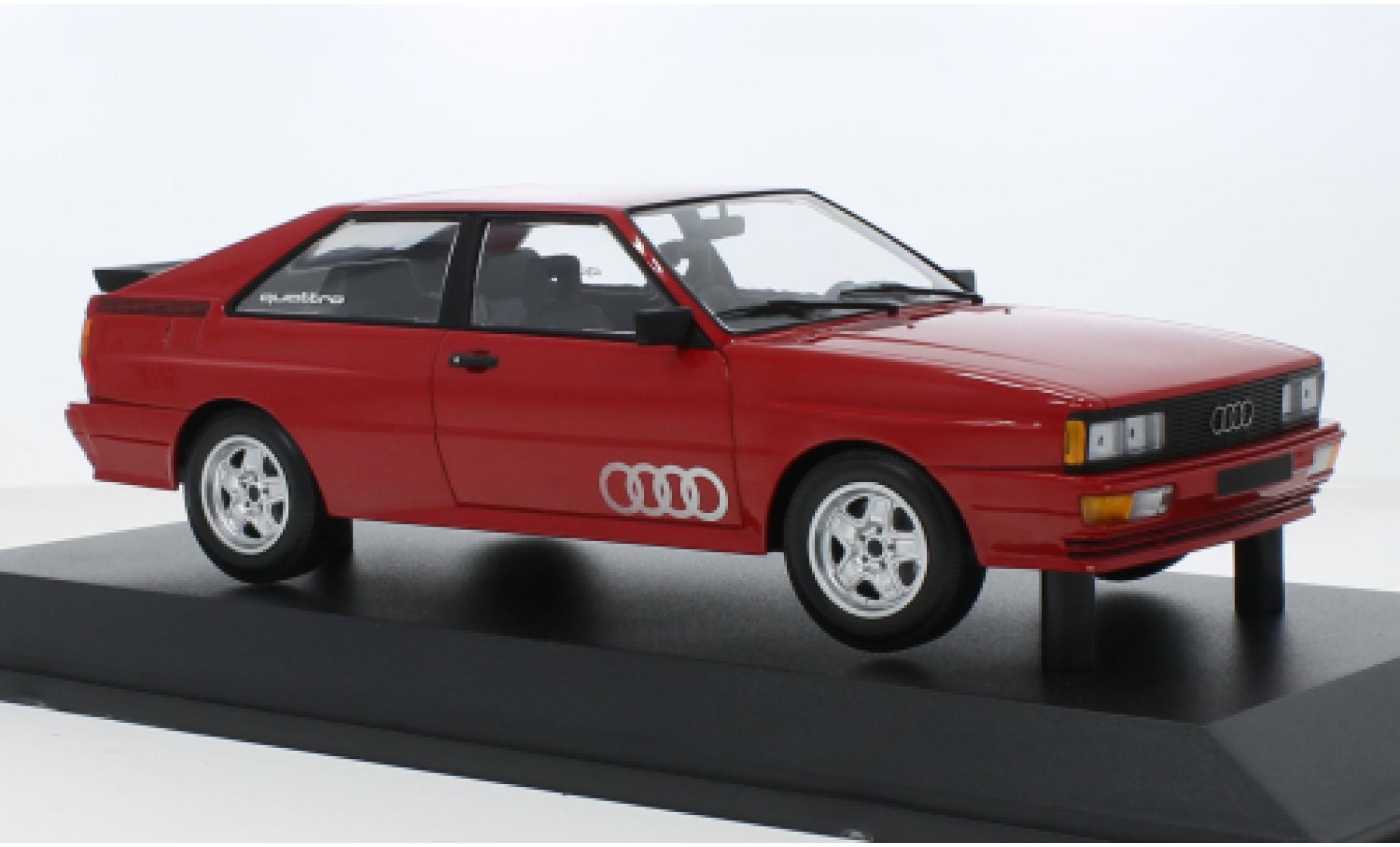 Audi Quattro 1/18 Minichamps rood 1980 1:18 modelauto