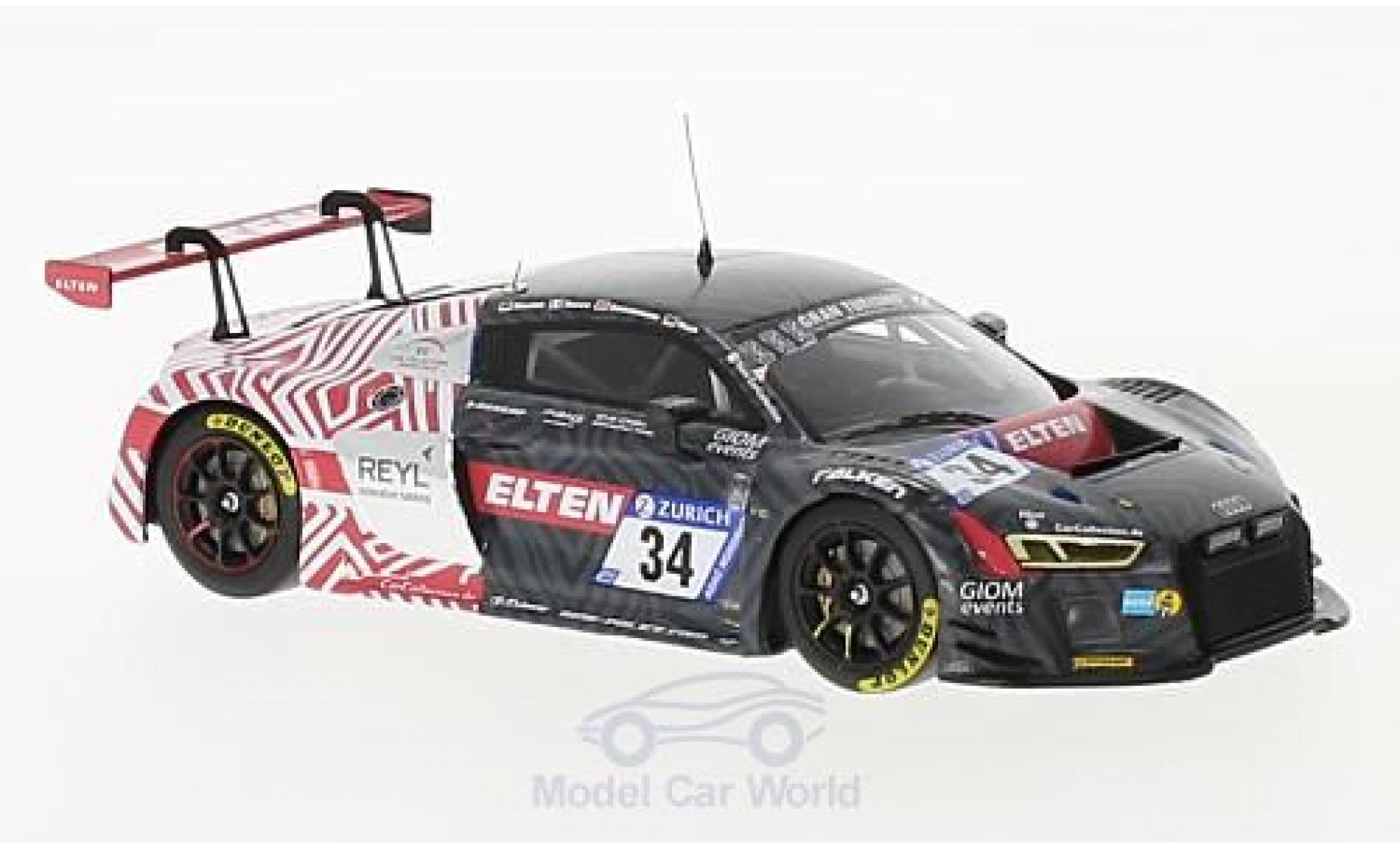 Audi R8 1/43 Minichamps LMS No.34 Car Collection Motorsport 24h N&uuml;rburgring 2017 R.Saurenmann/L.Rocco/K.Koch/J-E.Slooten modelauto