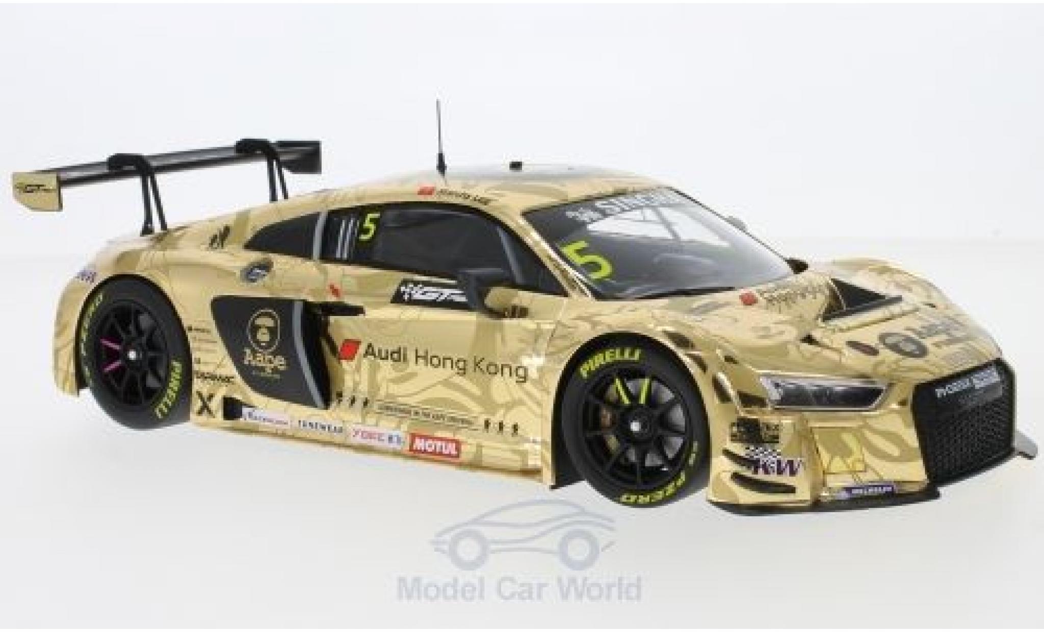 Audi R8 1/18 Minichamps LMS No.5 Hongkong Aape GT Asia 2016 M.Lee/S.Thong modelauto