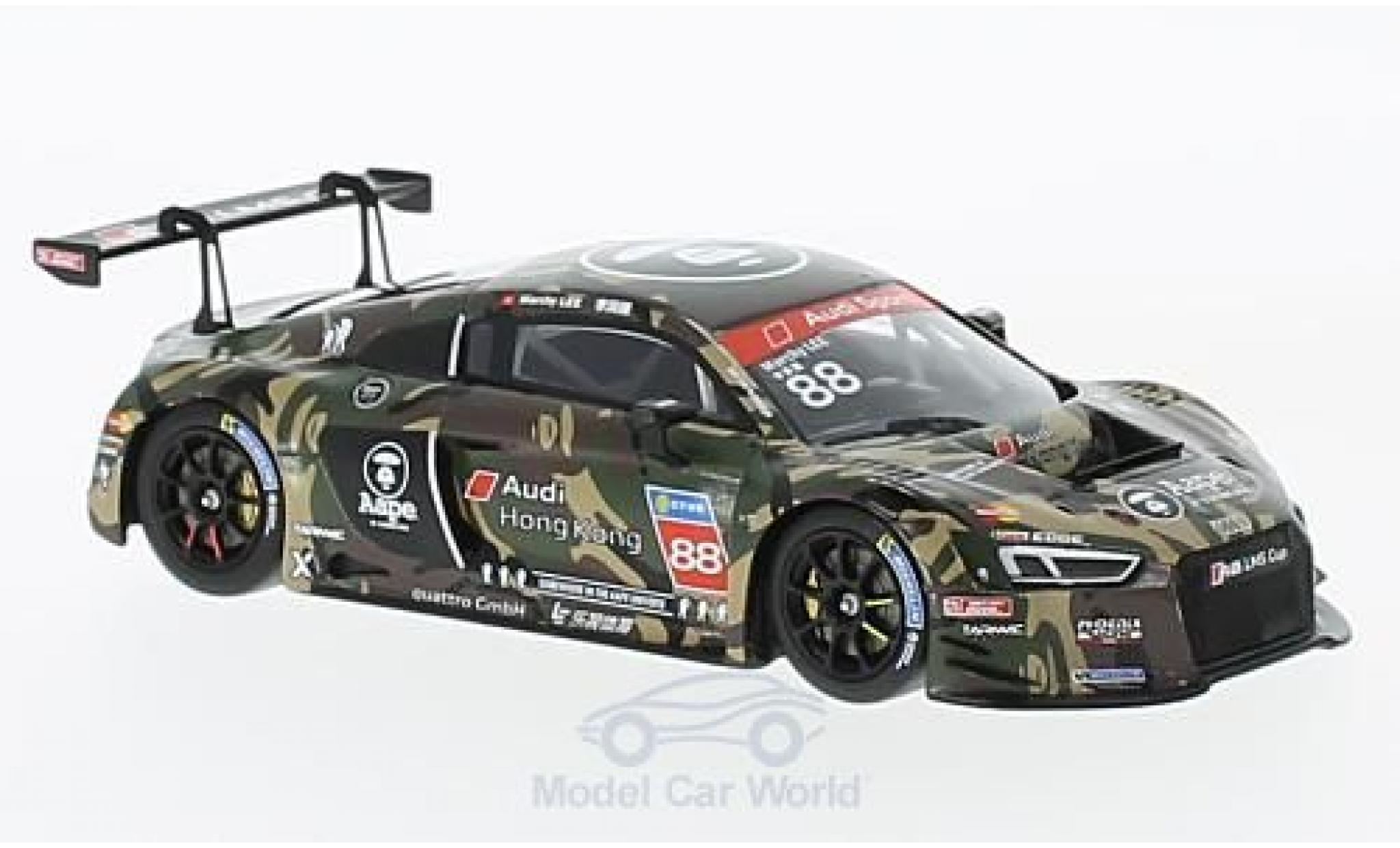 Audi R8 1/43 Minichamps LMS No.88 Aape / Hongkong LMS Cup Taiwan 2016 M.Lee modelauto