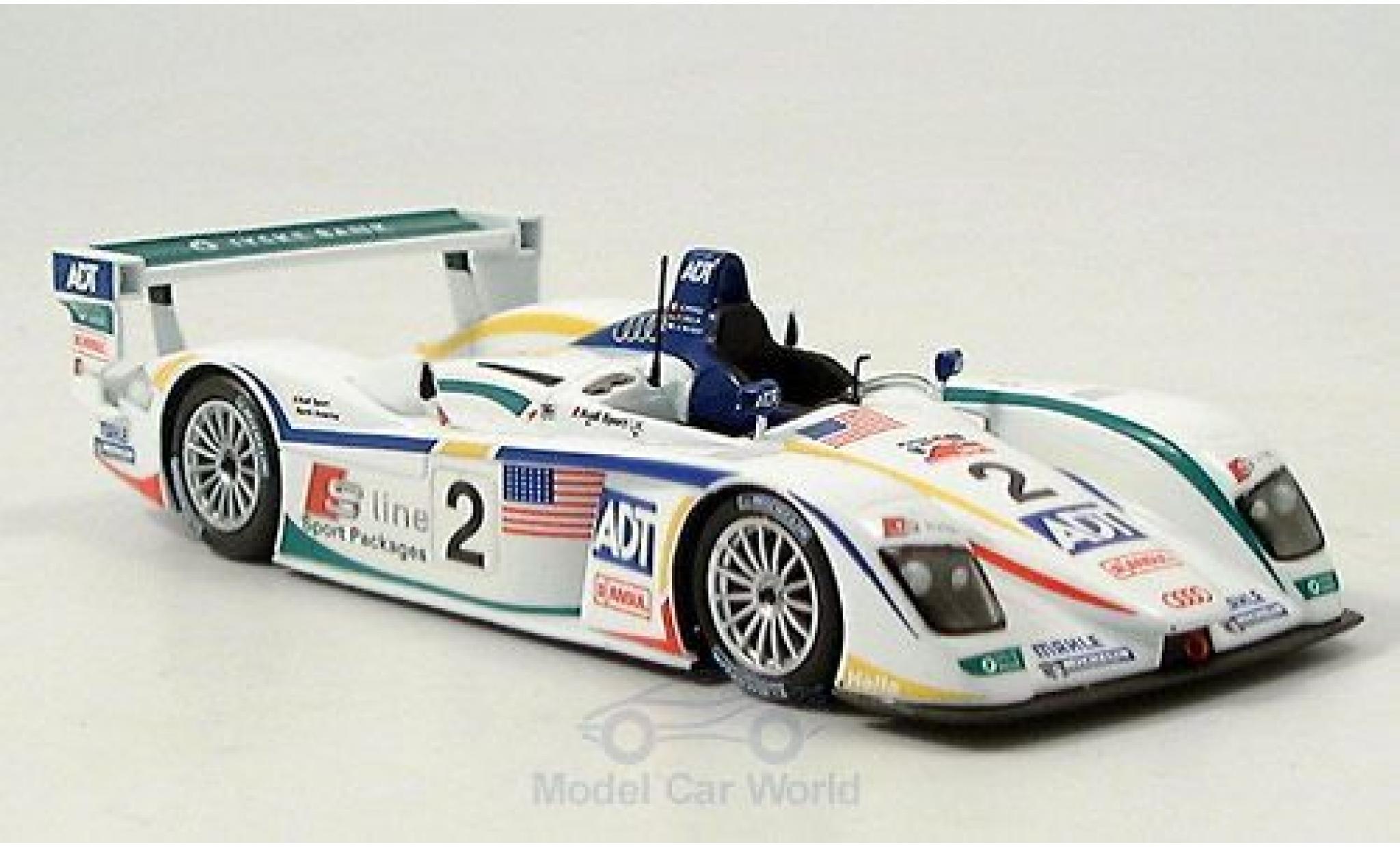 Audi R8 1/43 Minichamps No.2 24h Le Mans 2005 A.McNish/F.Biela/E.Pirro modelauto