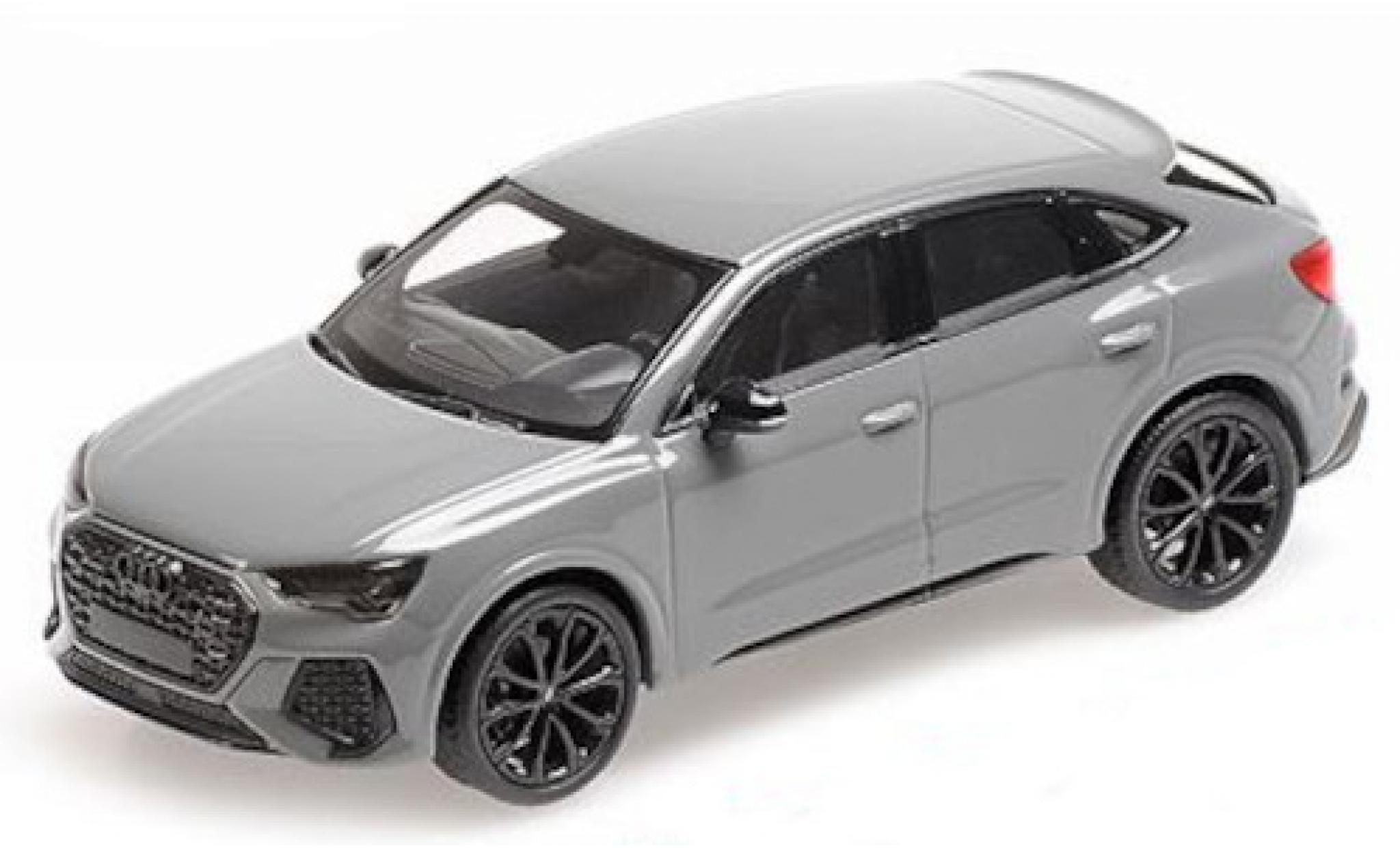 Audi RS Q3 1/43 Minichamps Sportback (F3) grijs 2019 modelauto