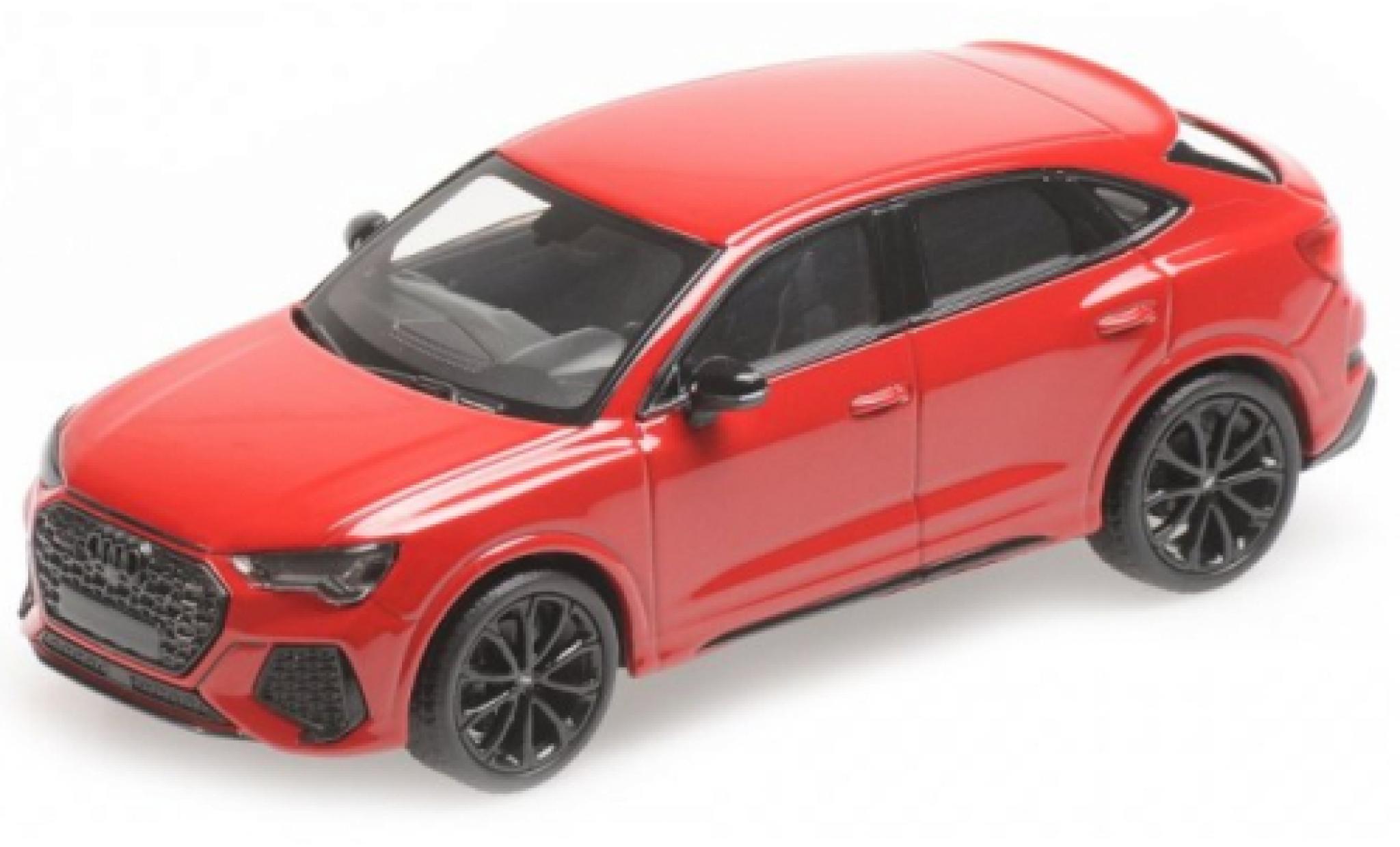 Audi RS Q3 1/43 Minichamps Sportback metallic rood 2019 modelauto