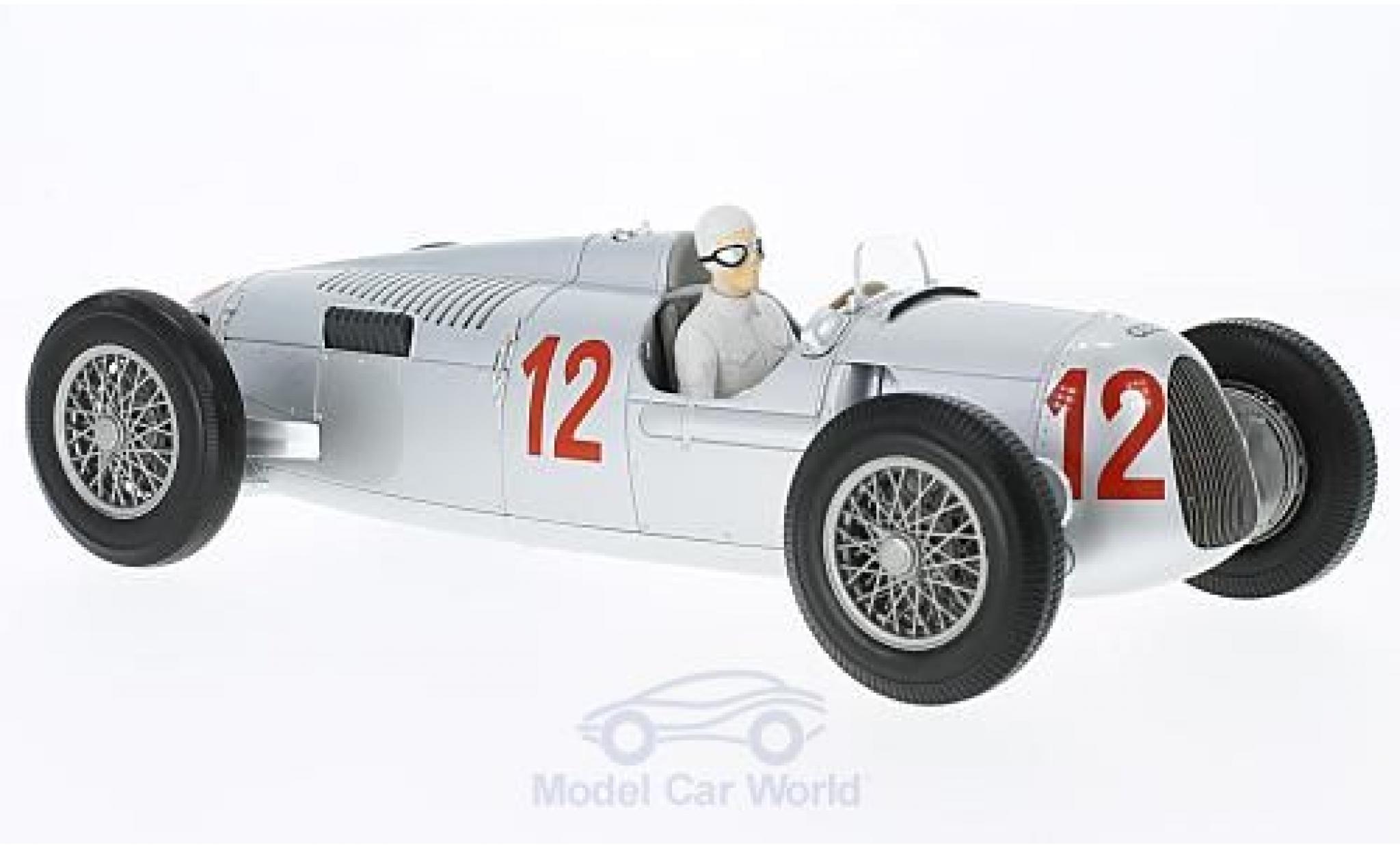 Auto Union Typ C 1/18 Minichamps No.12 Formel 1 GP Budapest 1936 H.Stuck modelauto