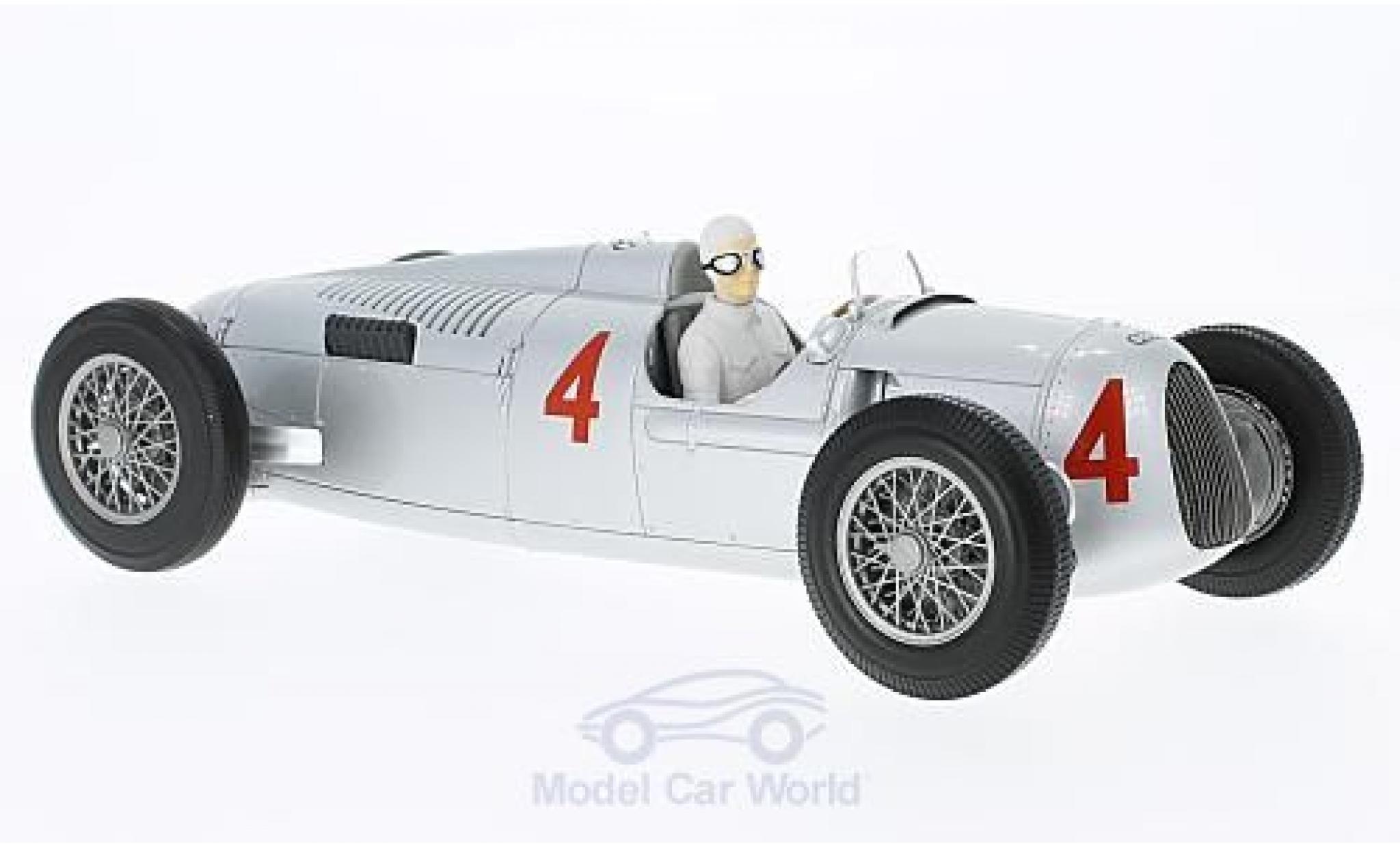 Auto Union Typ C 1/18 Minichamps No.4 Formel 1 GP Monaco 1936 A.Varzi modelauto
