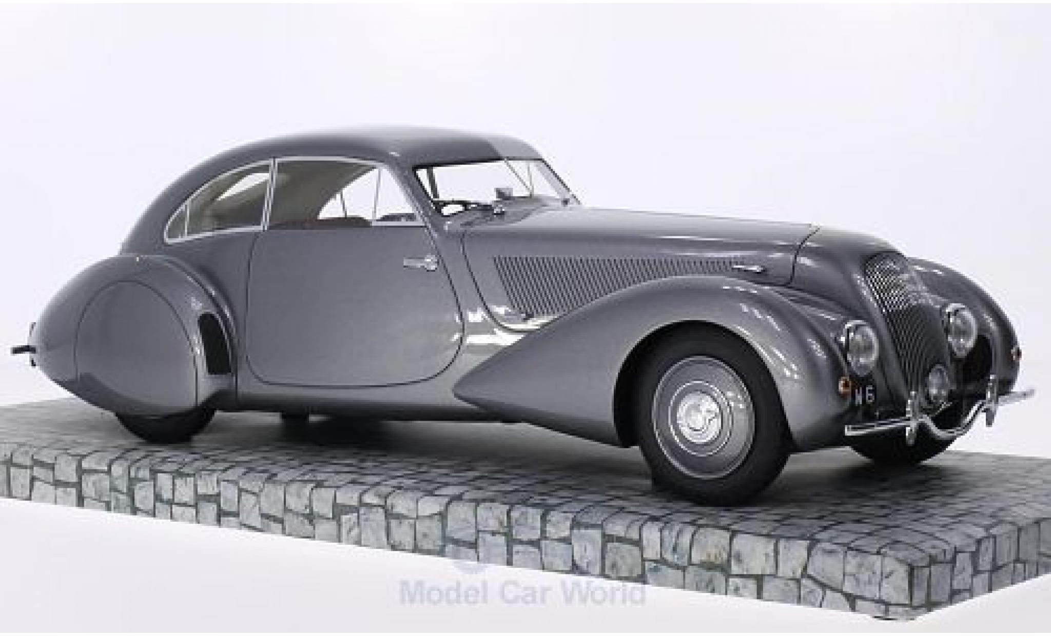 Bentley Embiricos 1/18 Minichamps metallic grijs RHD 1938 First Class Collection modelauto