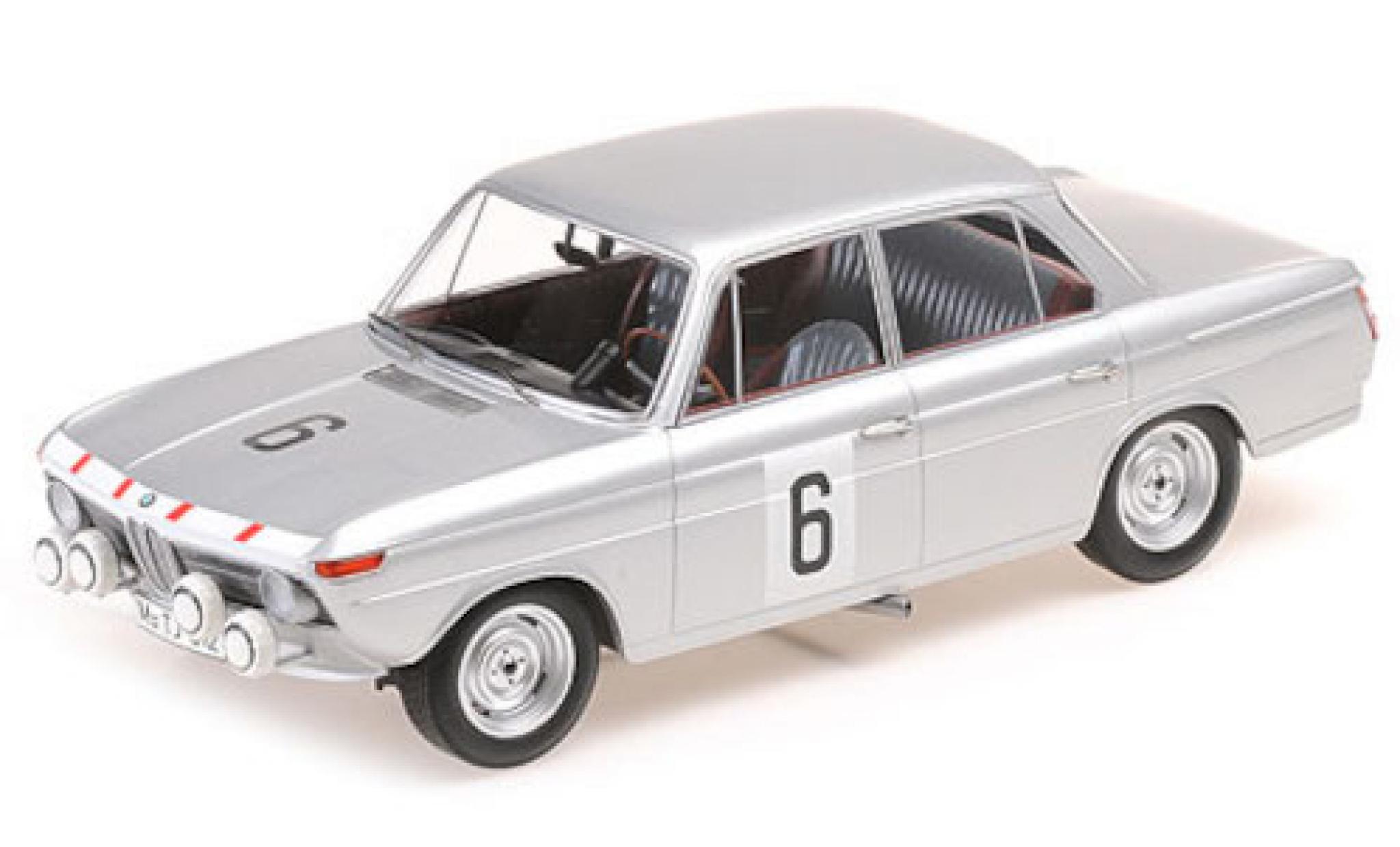 Bmw 1800 1/18 Minichamps TISA No.6 24h Spa 1965 G.Munaron/H.Eppelein modelauto