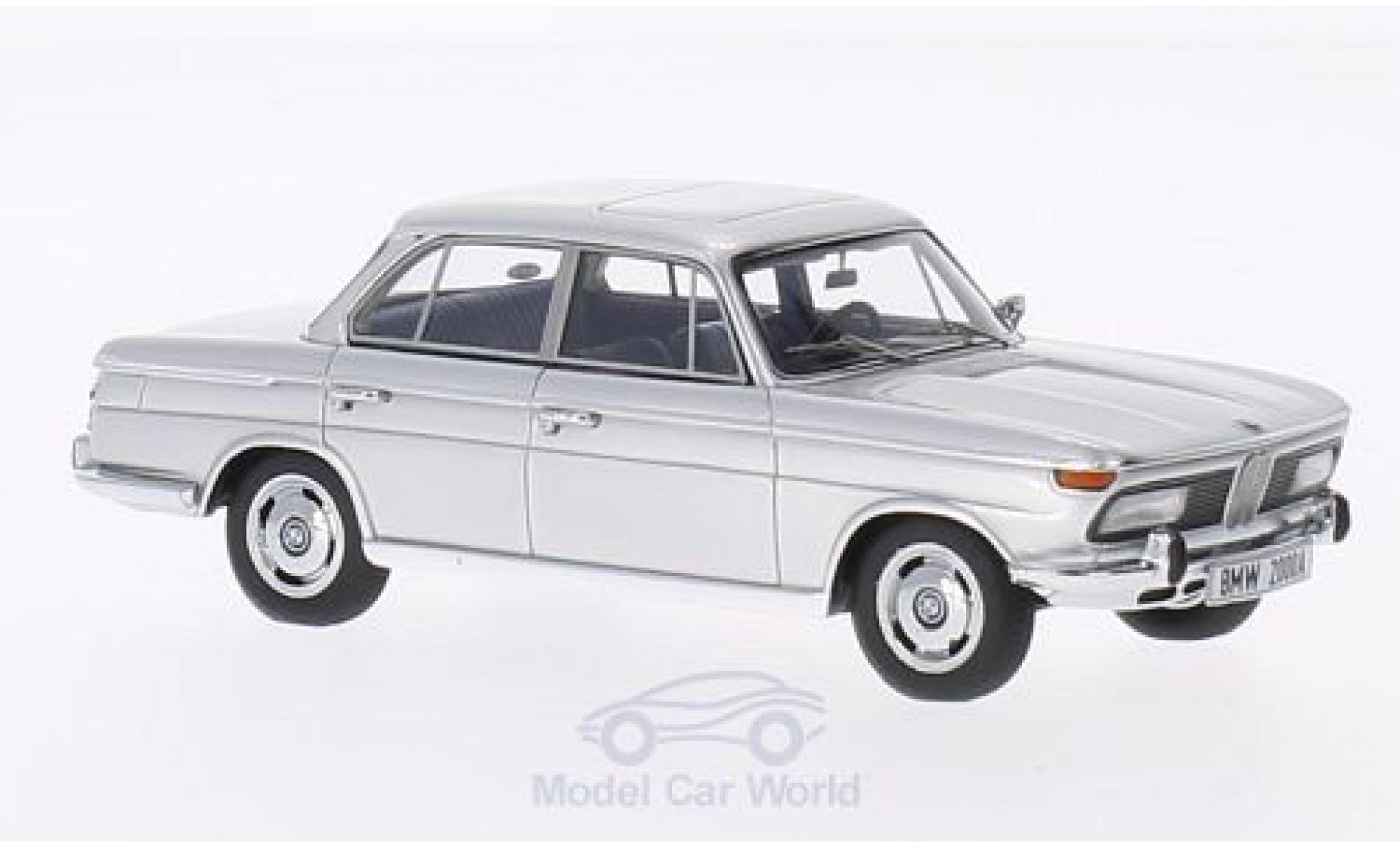 Bmw 2000 1/43 Minichamps A grijs 1962 modelauto