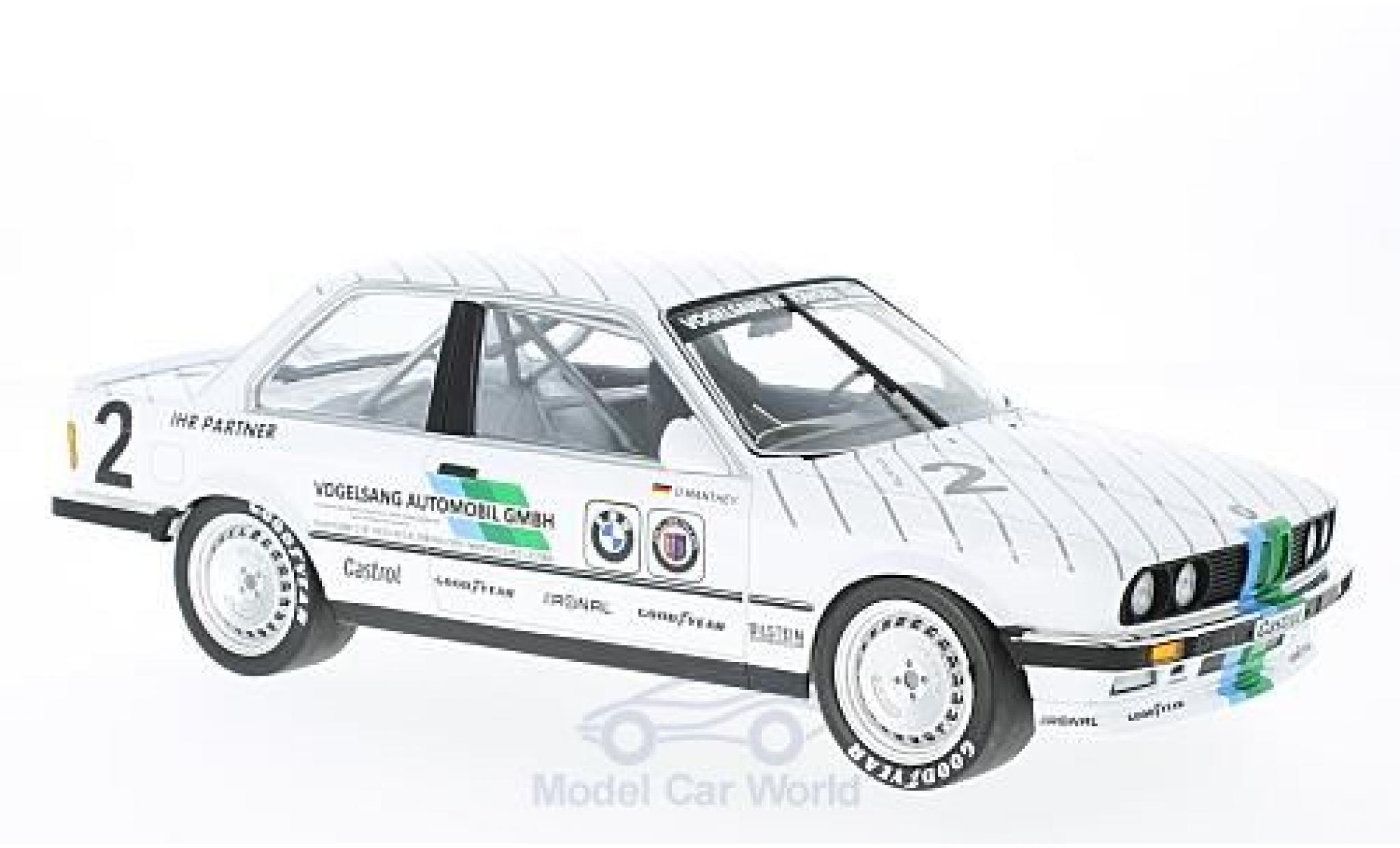 Bmw 325 1/18 Minichamps i No.2 Vogelsang Automobile DTM ADAC Eifelrennen 1986 O.Manthey modelauto