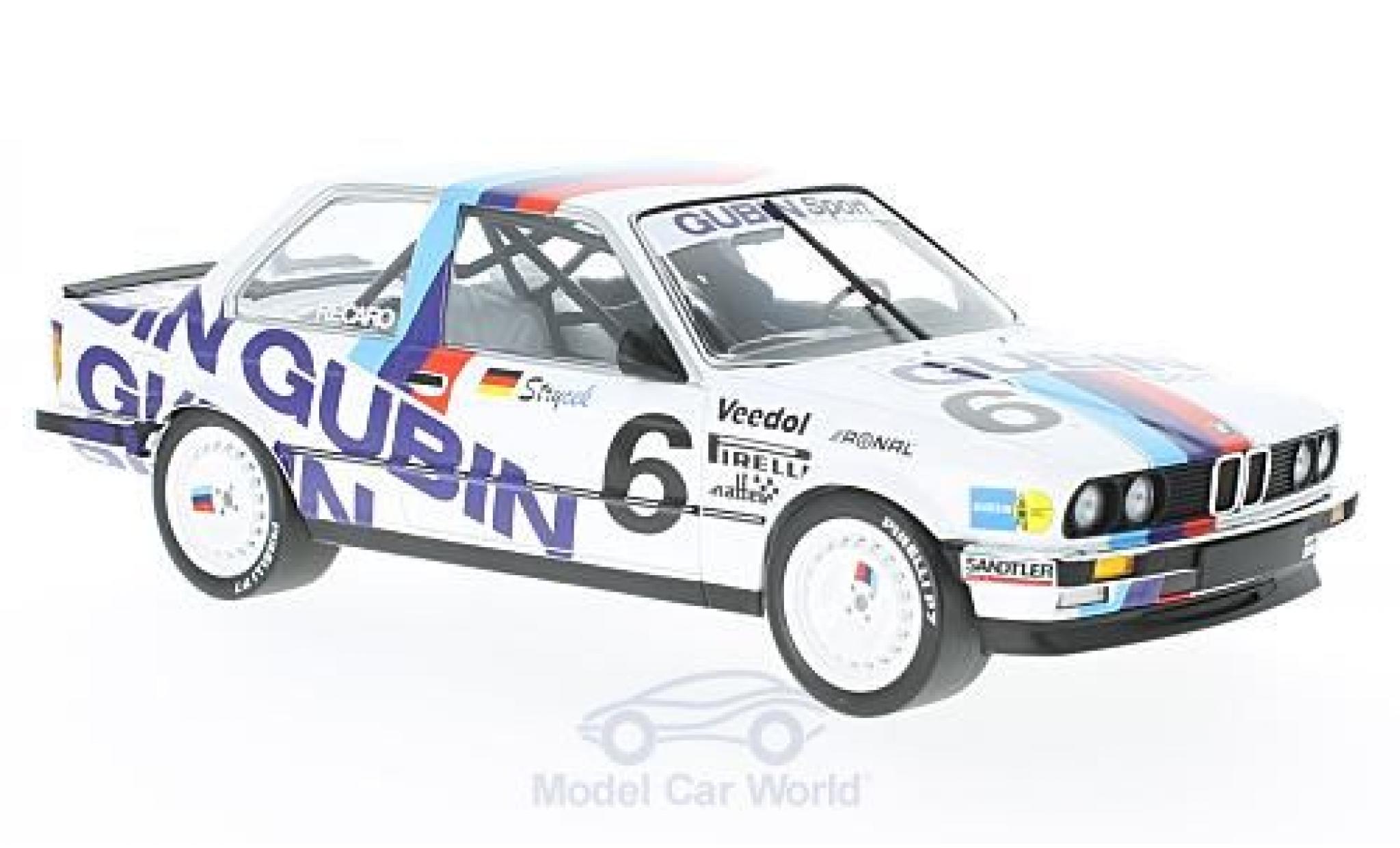 Bmw 325 1/18 Minichamps i No.6 Gubin Sport DTM 1986 V.Strycek modelauto