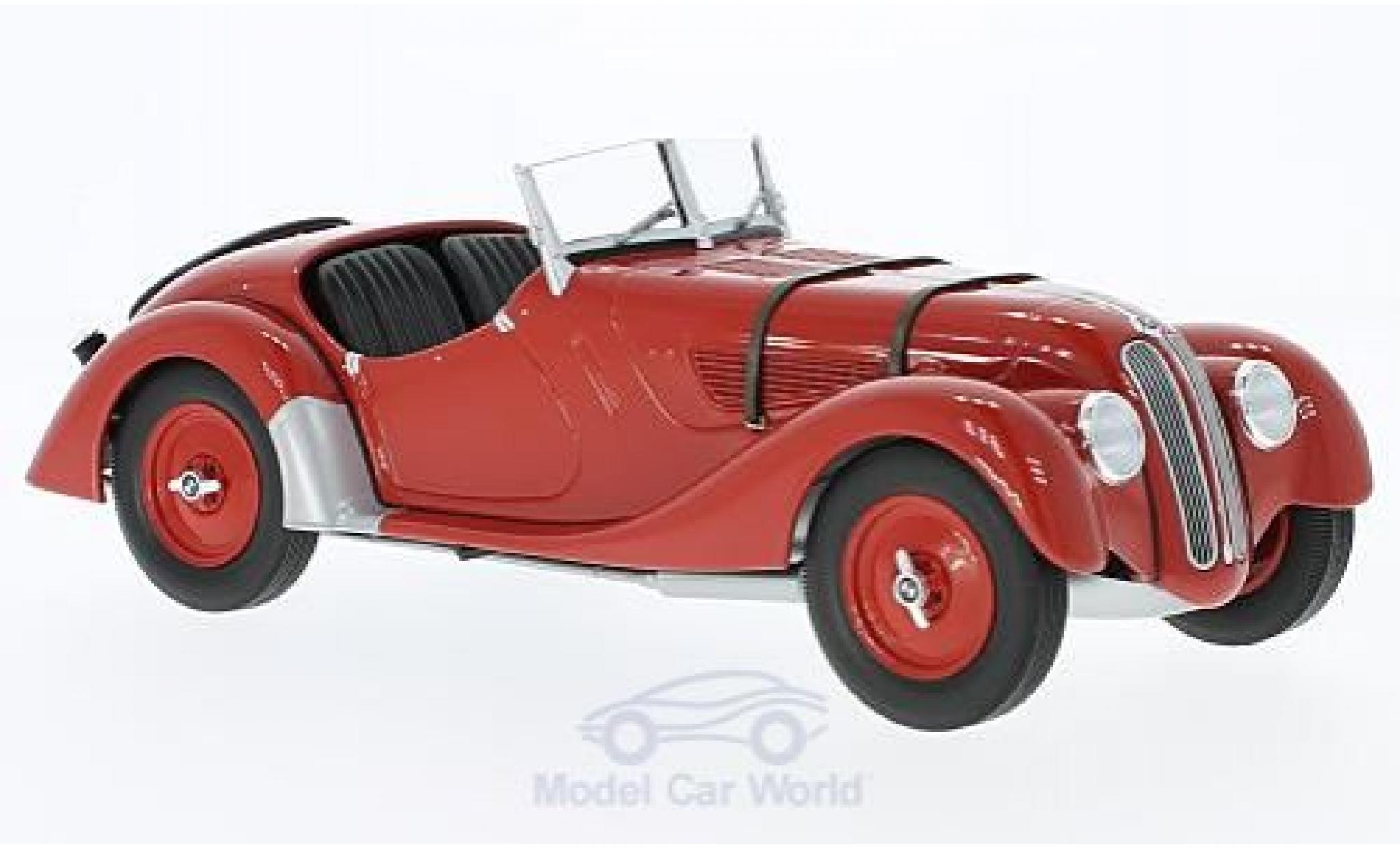Bmw 328 1/18 Minichamps rood 1936 modelauto